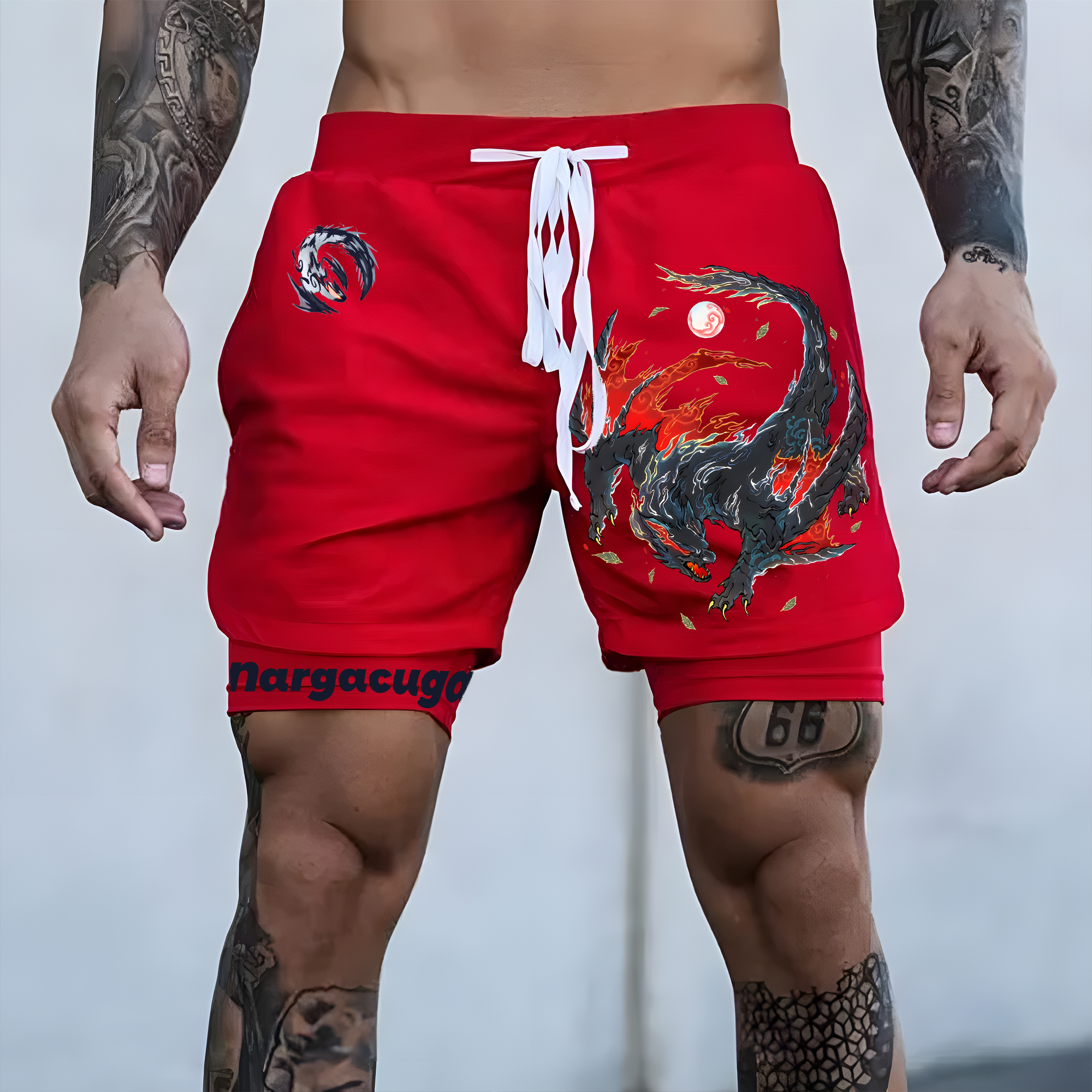Unisex  “Comicssoul” Casual Anime Streetwear Shorts
