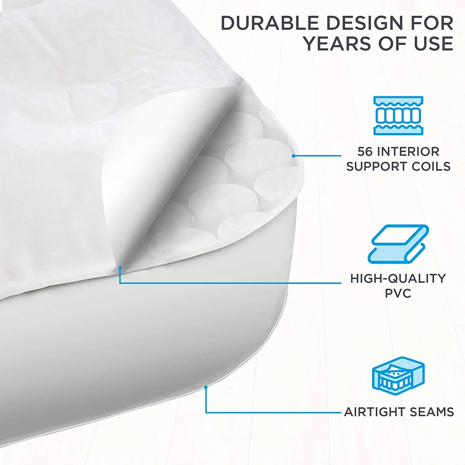Ivation EZ-Bed 10 in Portable Air Beds with Built-in Pump, Full - Image 13