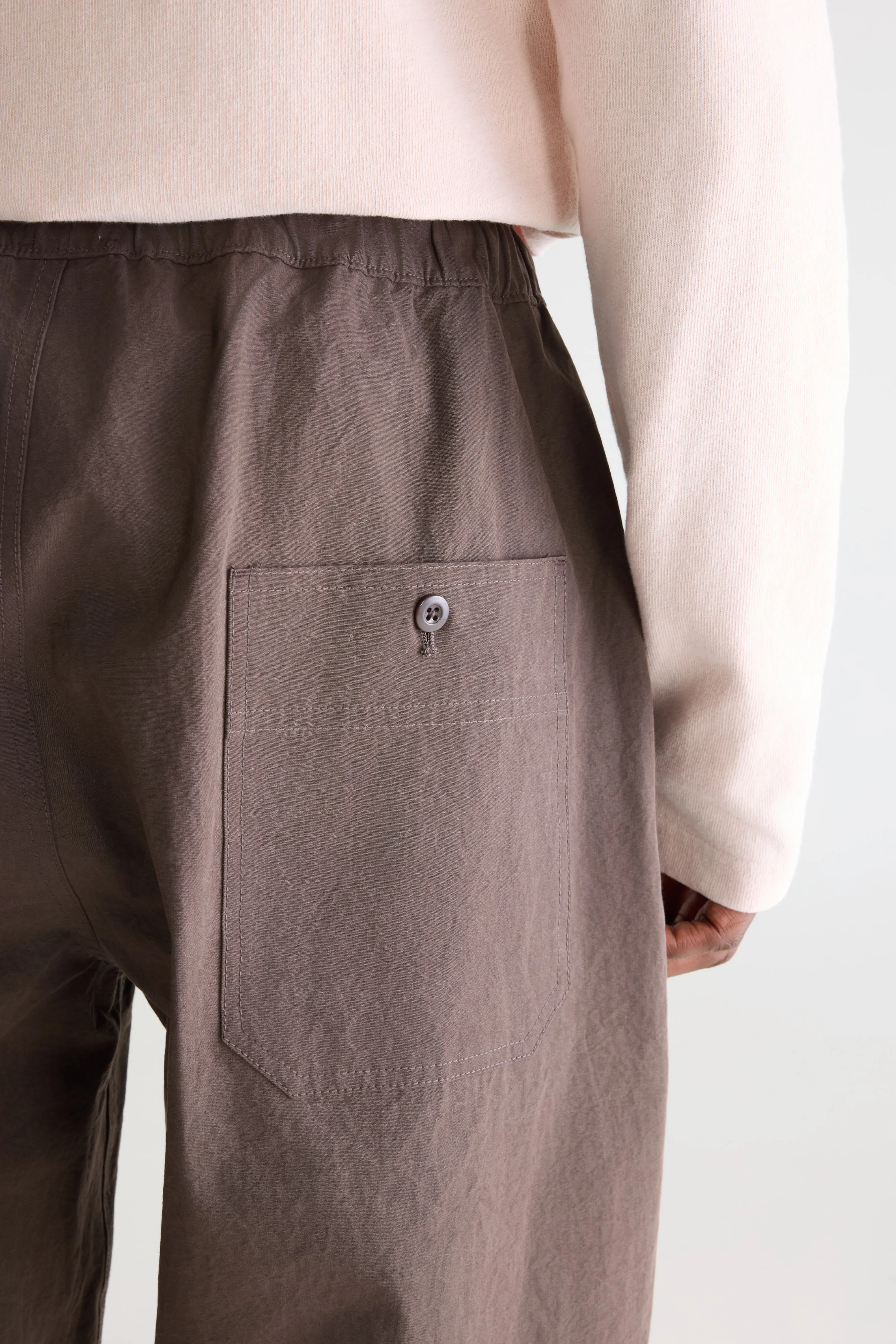 Bellerose Julius baggy trousers (261 / M / CHESTNUT)