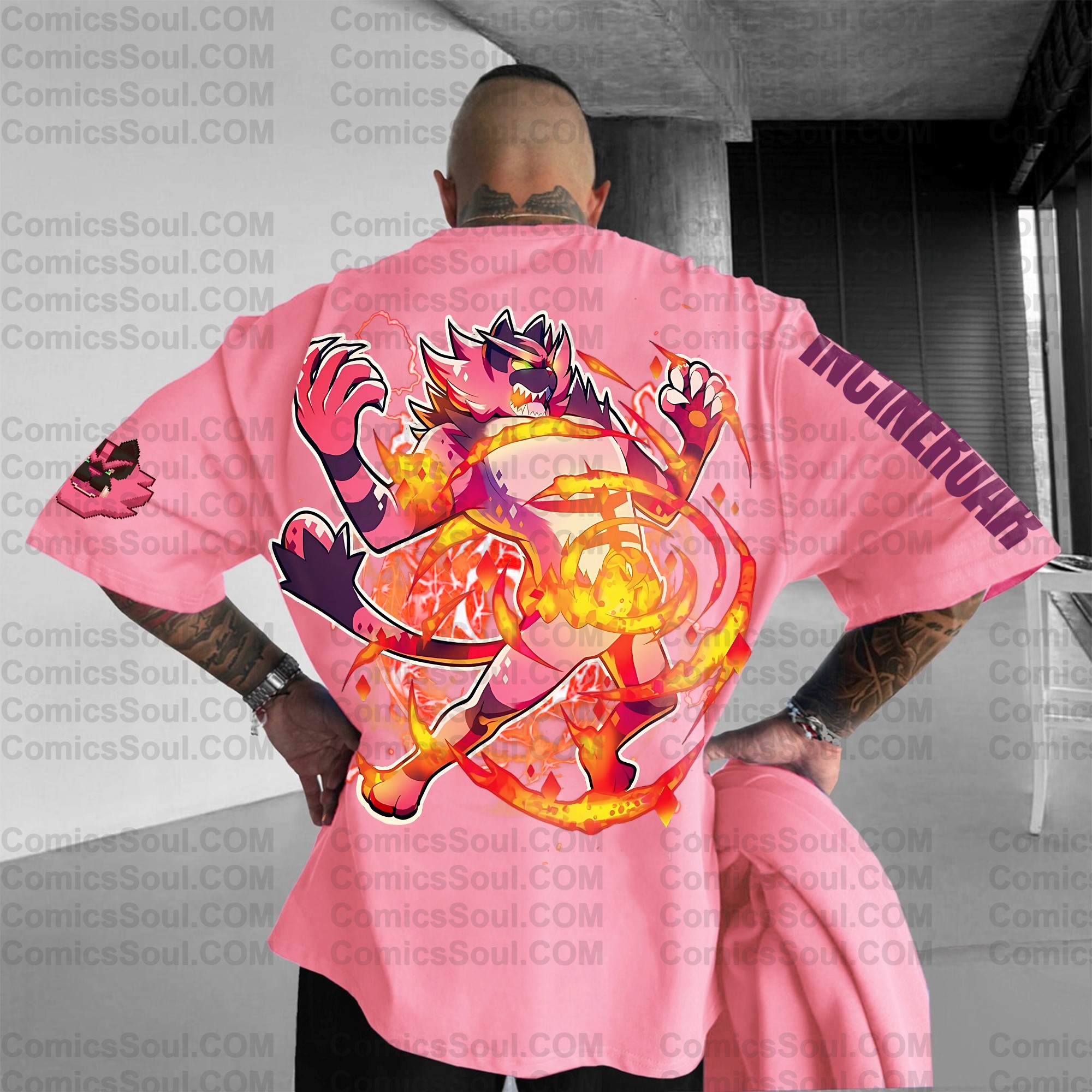 Unisex Anime Inspired Vintage T-Shirt