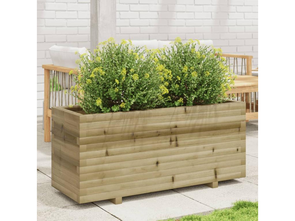 Decoratodo madera de pino impregnada 110x40x49,5 cm