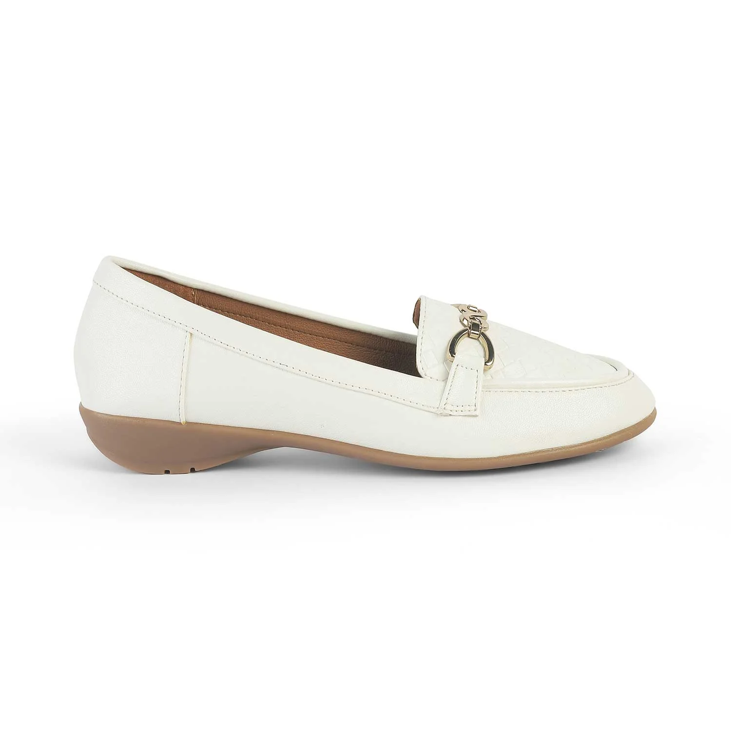 Moro White Women's Casual Loafers