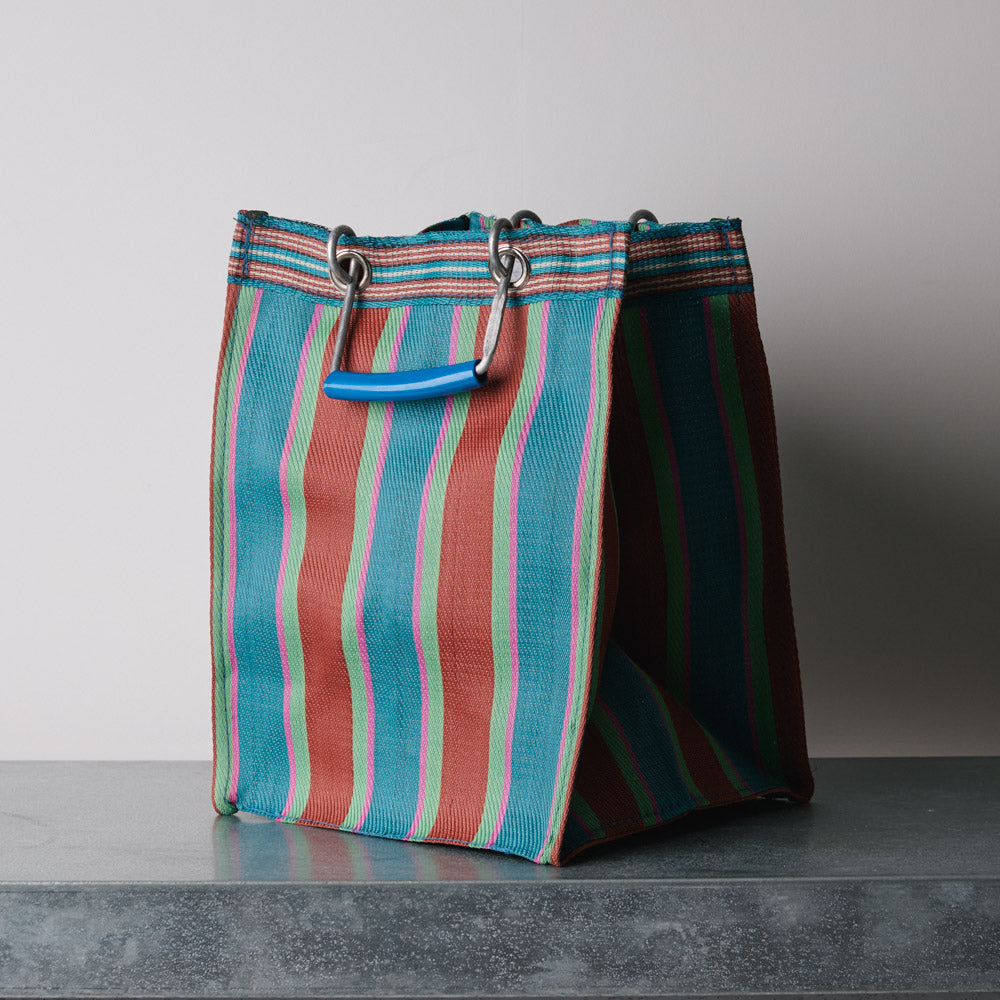Panier Haut - Rouge & Bleu