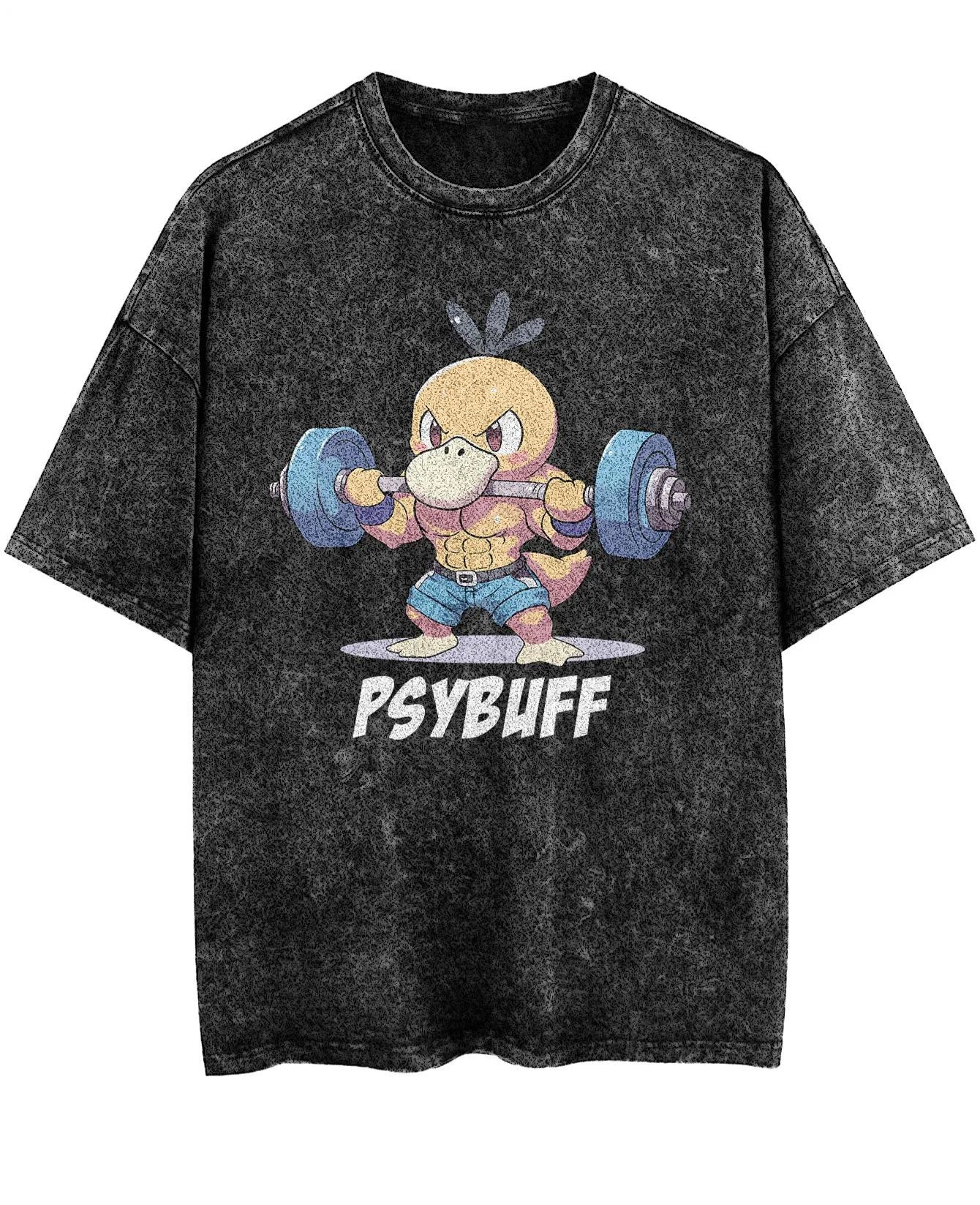 Unisex  “Comicssoul” Psybuff Gym Vintage T-Shirt