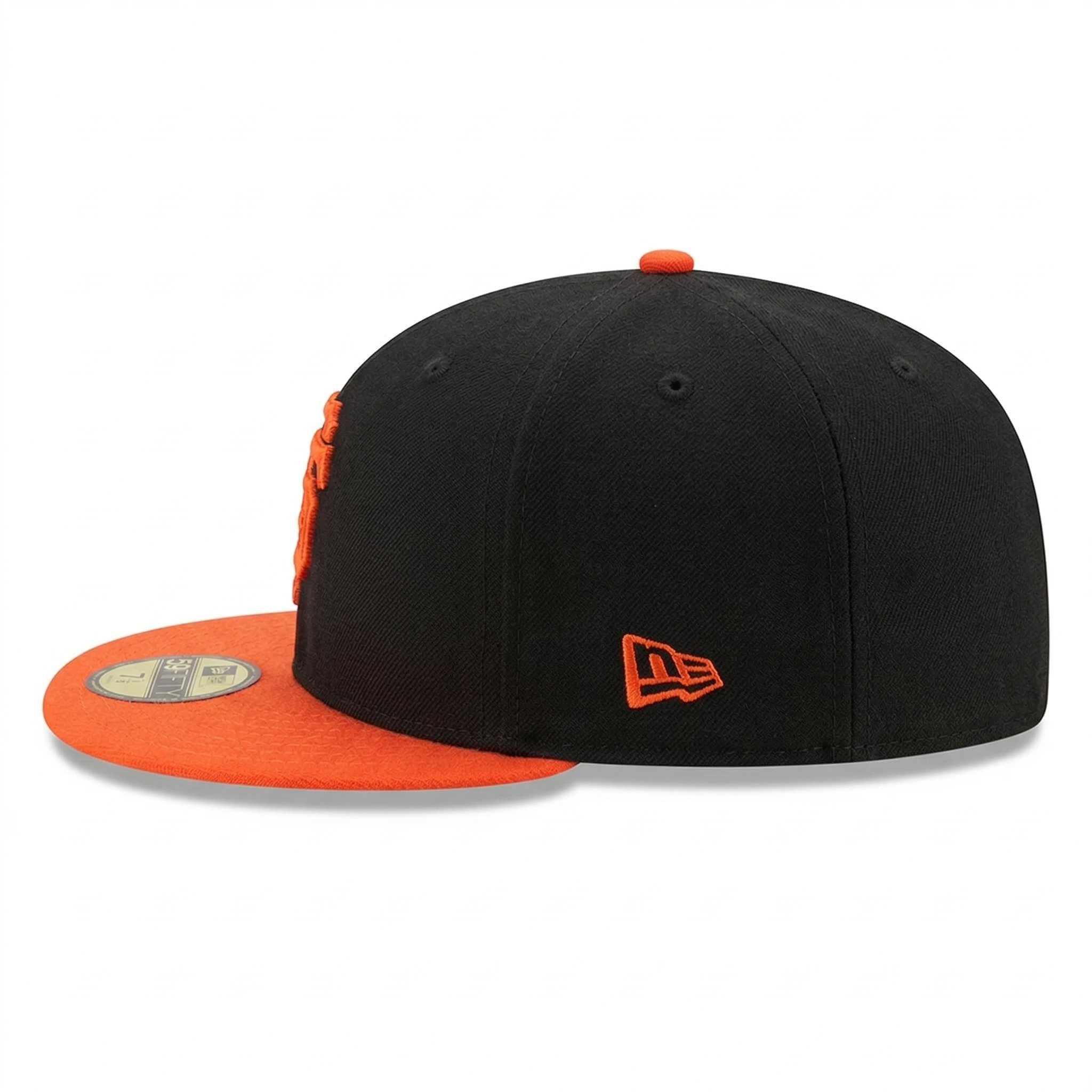 New Era 59FIFTY San Francisco Giants Fitted Baseball Cap - Black & Orange - SEVEN HATS - SEVEN HATS
