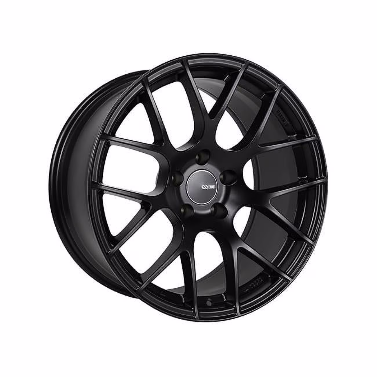 18 x 8.5 5x114.3 Bolt Pattern 50 Mm Offset 72.6 Mm Bore Raijin Matte Black Wheel for 2002 - 2018 Subaru STI