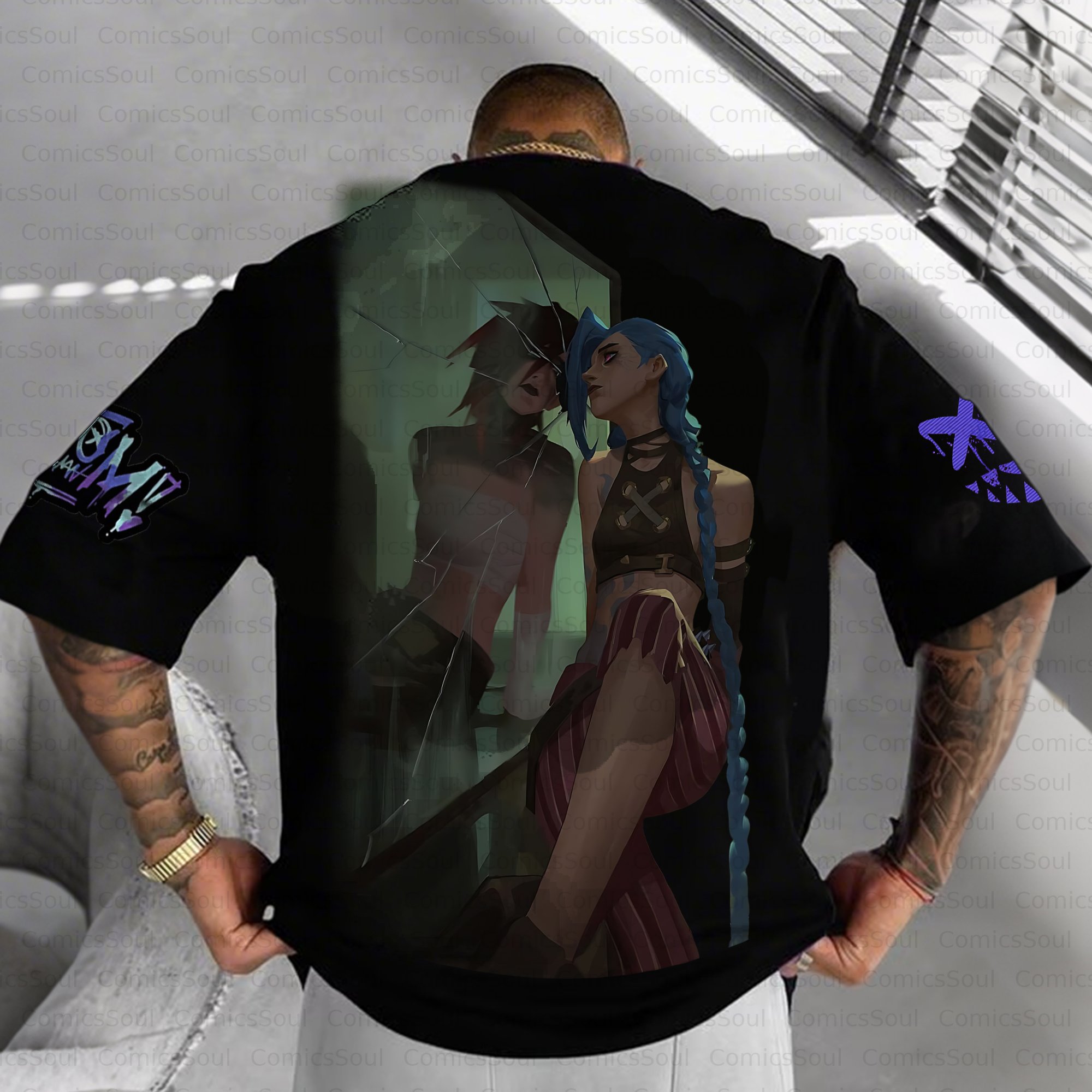 Unisex Anime Inspired Vintage T-Shirt