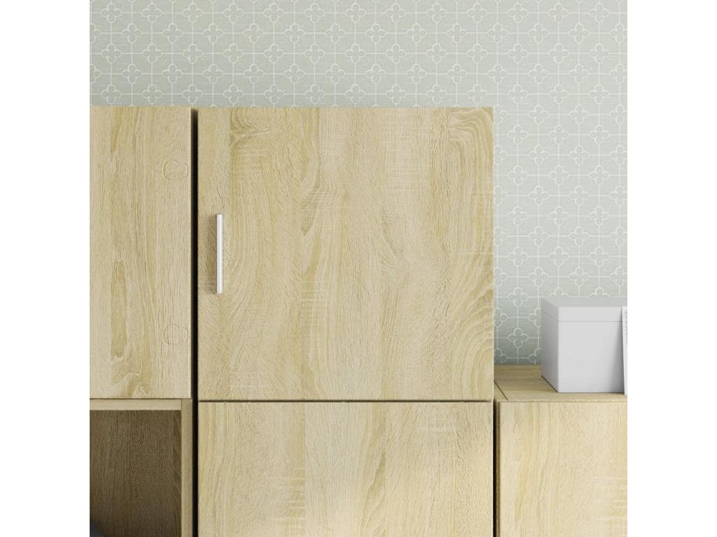 Armario de pared madera ingeniería roble Hominor 40x42 - 5x40 cm