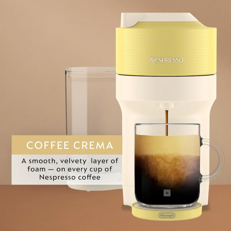 Nespresso Vertuo Pop+ Summer Limited Edition by De'Longhi, Pastel Yellow - Image 3
