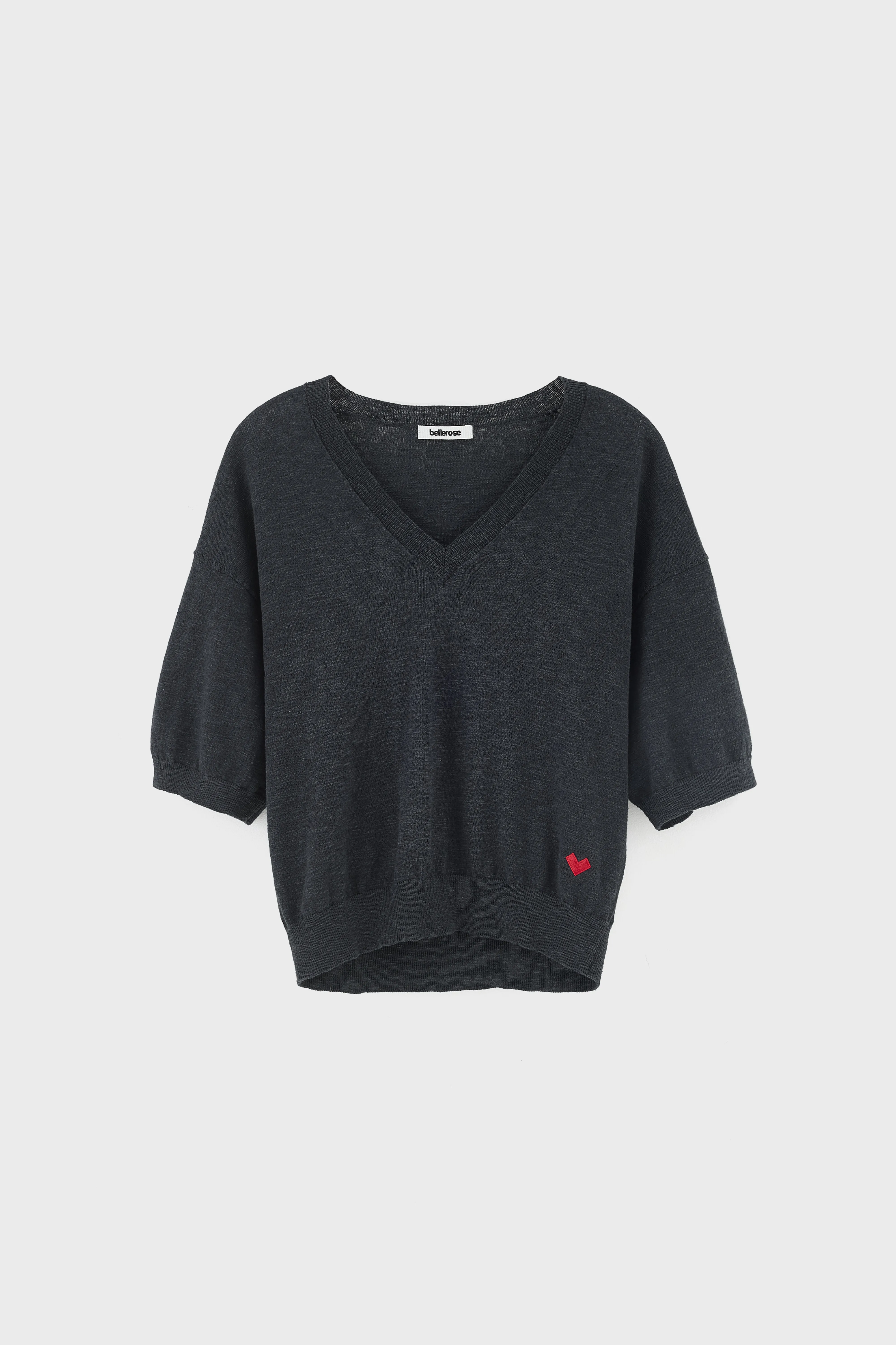 Bellerose Dadif v-neck sweater (261 / W / PIRATE)