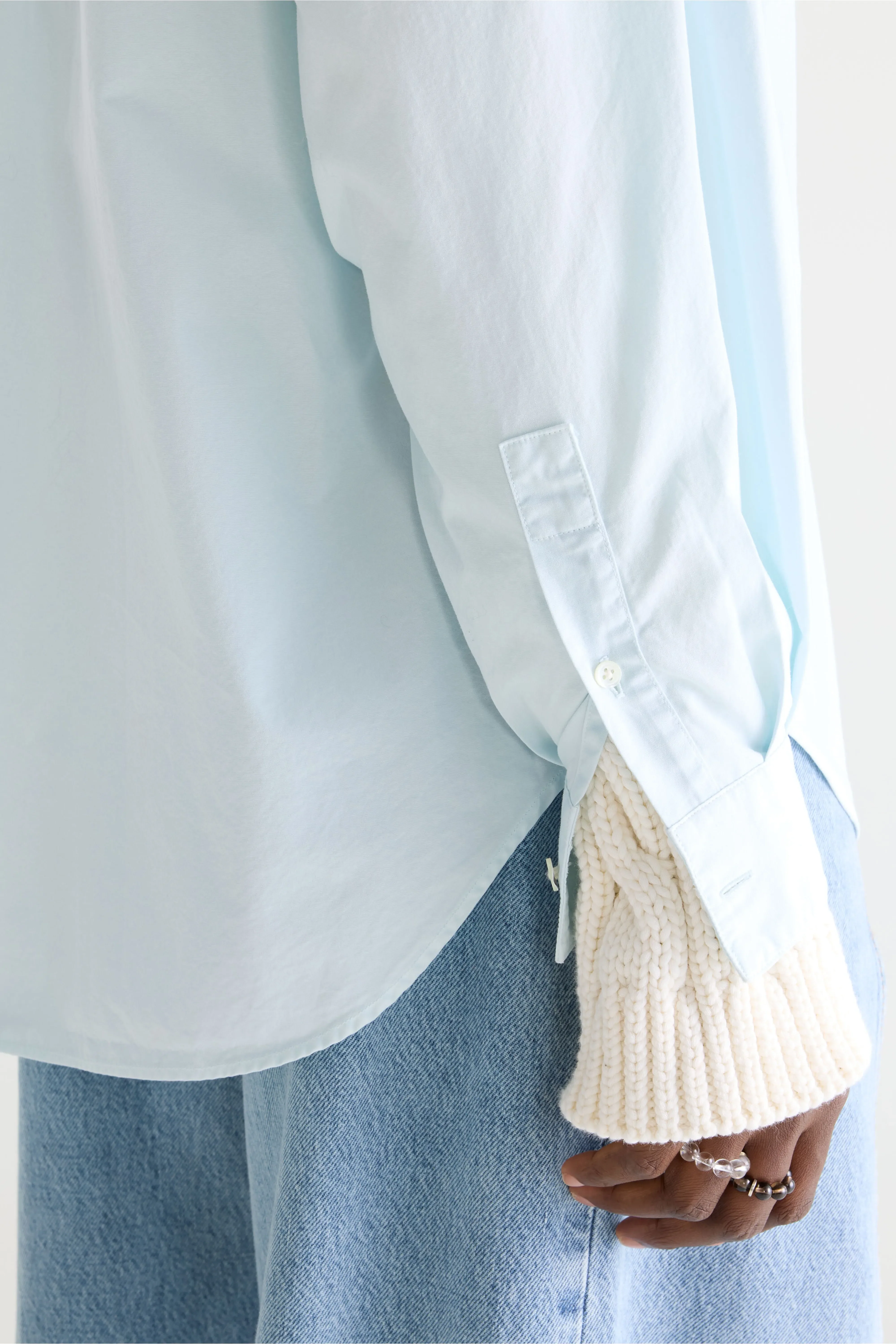 Bellerose Giorgia poplin shirt (261 / W / FROST)