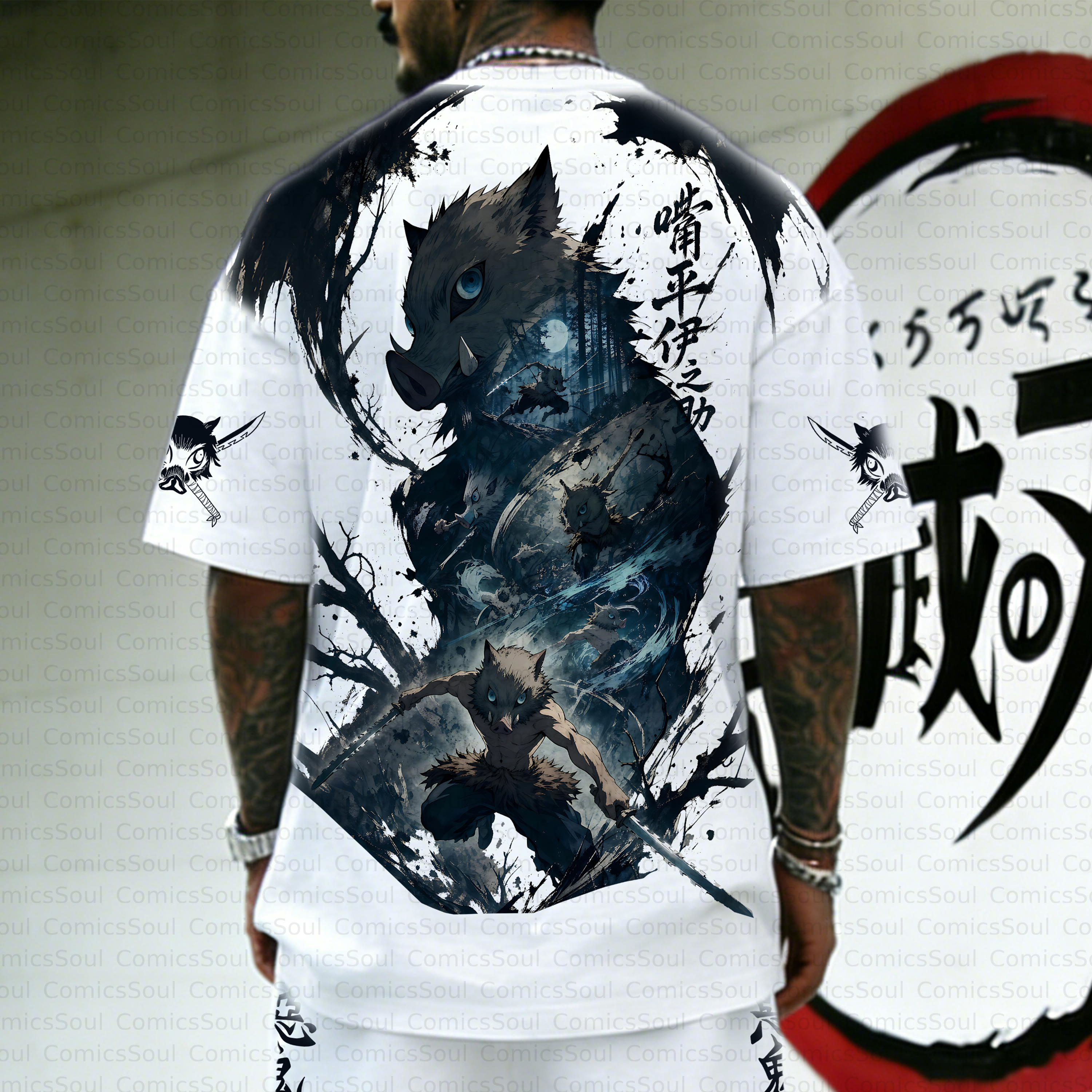 Unisex Anime Inspired Vintage T-Shirt