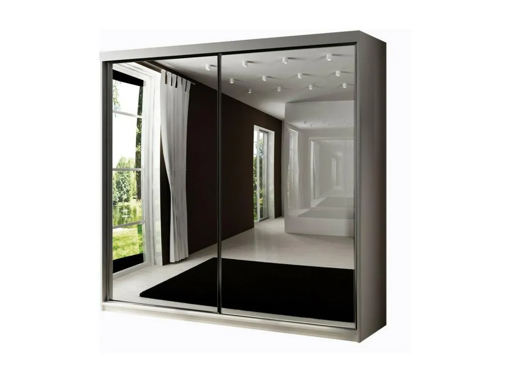 Armario Alkifurniturees 106 Blanco 200x200x62cm Puertas de armario - Correderas VRMH84974