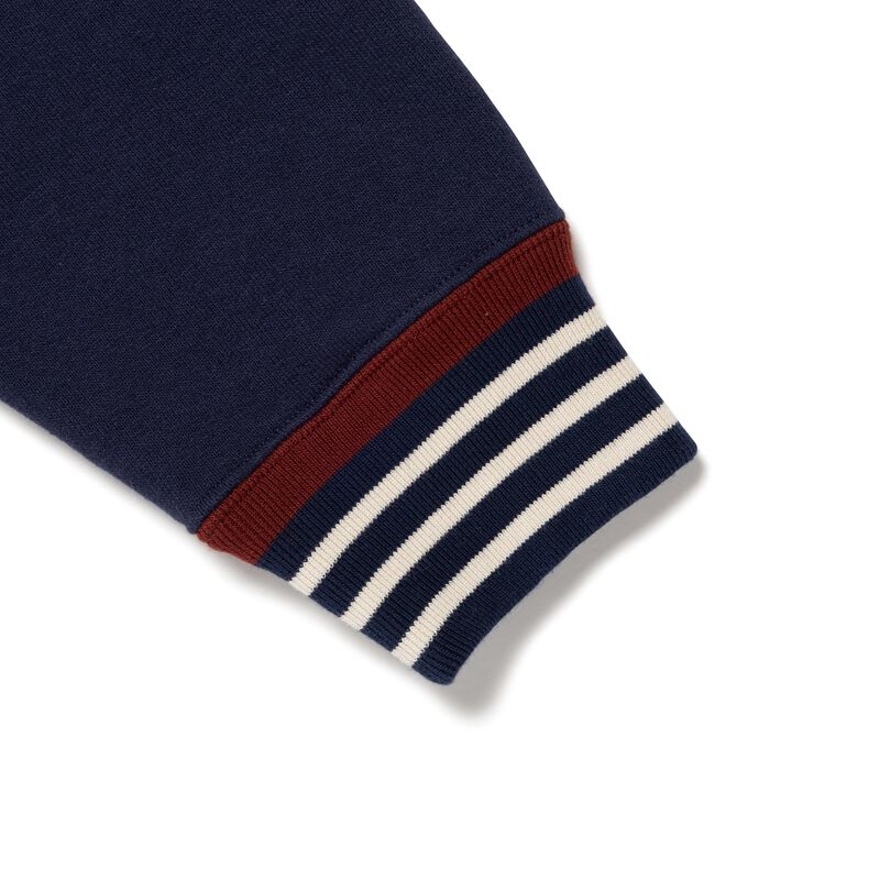 HUMAN MADE STRIPED RIB SWEATSHIRT