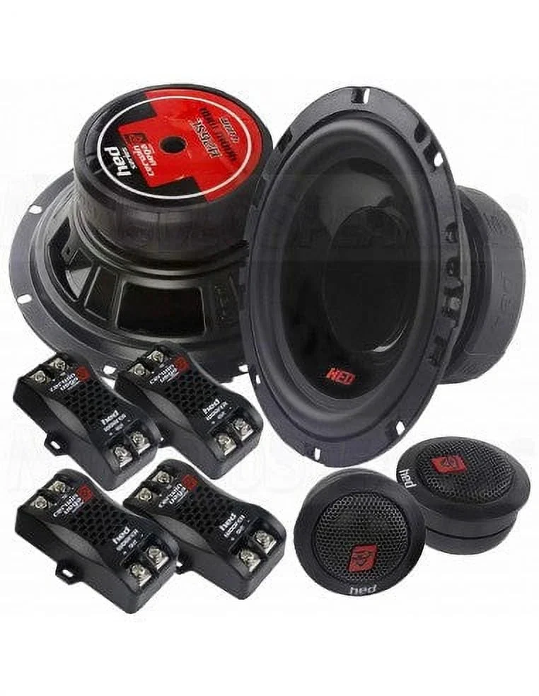 Cerwin Vega HED Series 6.5 in Component And 2-Way Coaxial Car Speaker Systems - H765C + H7652 - Image 2 Cerwin Vega HED Series 6.5 in Component And 2-Way Coaxial Car Speaker Systems - H765C + H7652 - Image 2
