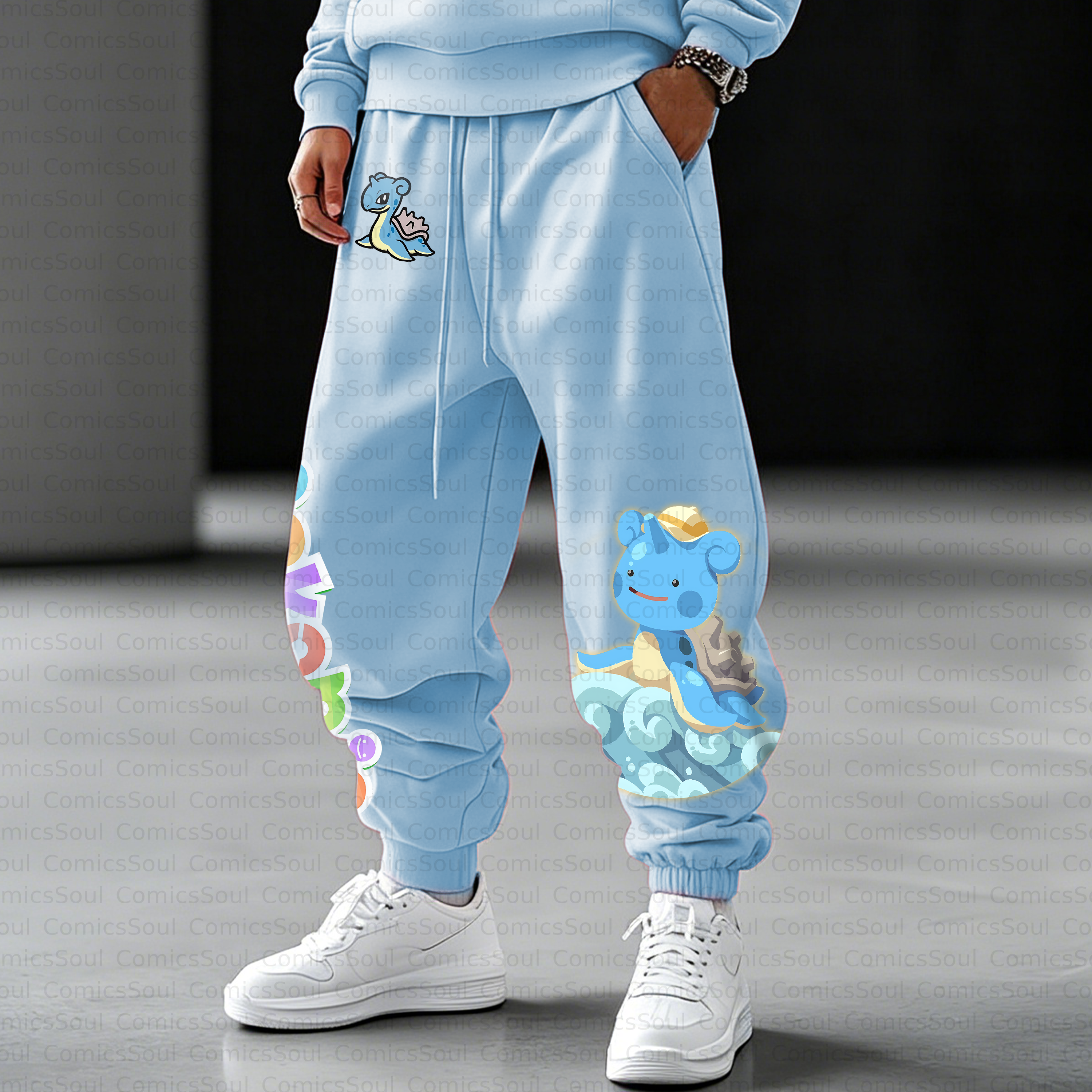 Unisex Casual Anime Streetwear Pant