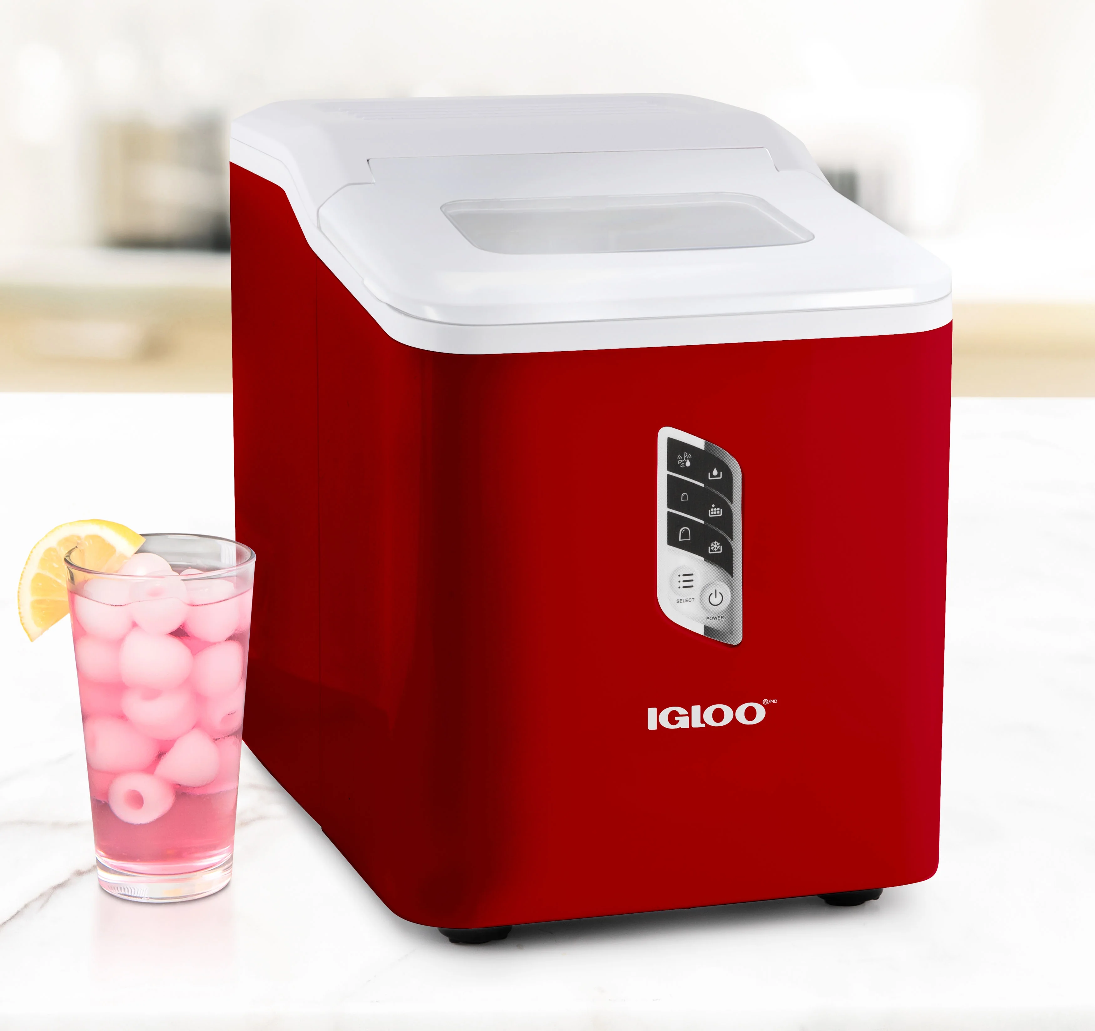 Igloo Automatic Ice Machine Self Cleaning Countertop Ice Maker for Water Bottle & Drinks, Aqua - Image 53