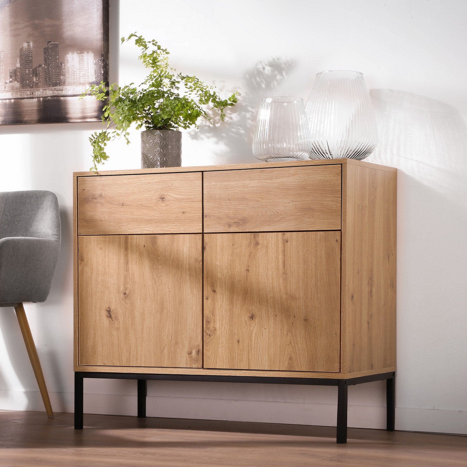 Calicosy - Opbergkast Lenny - 90 cm