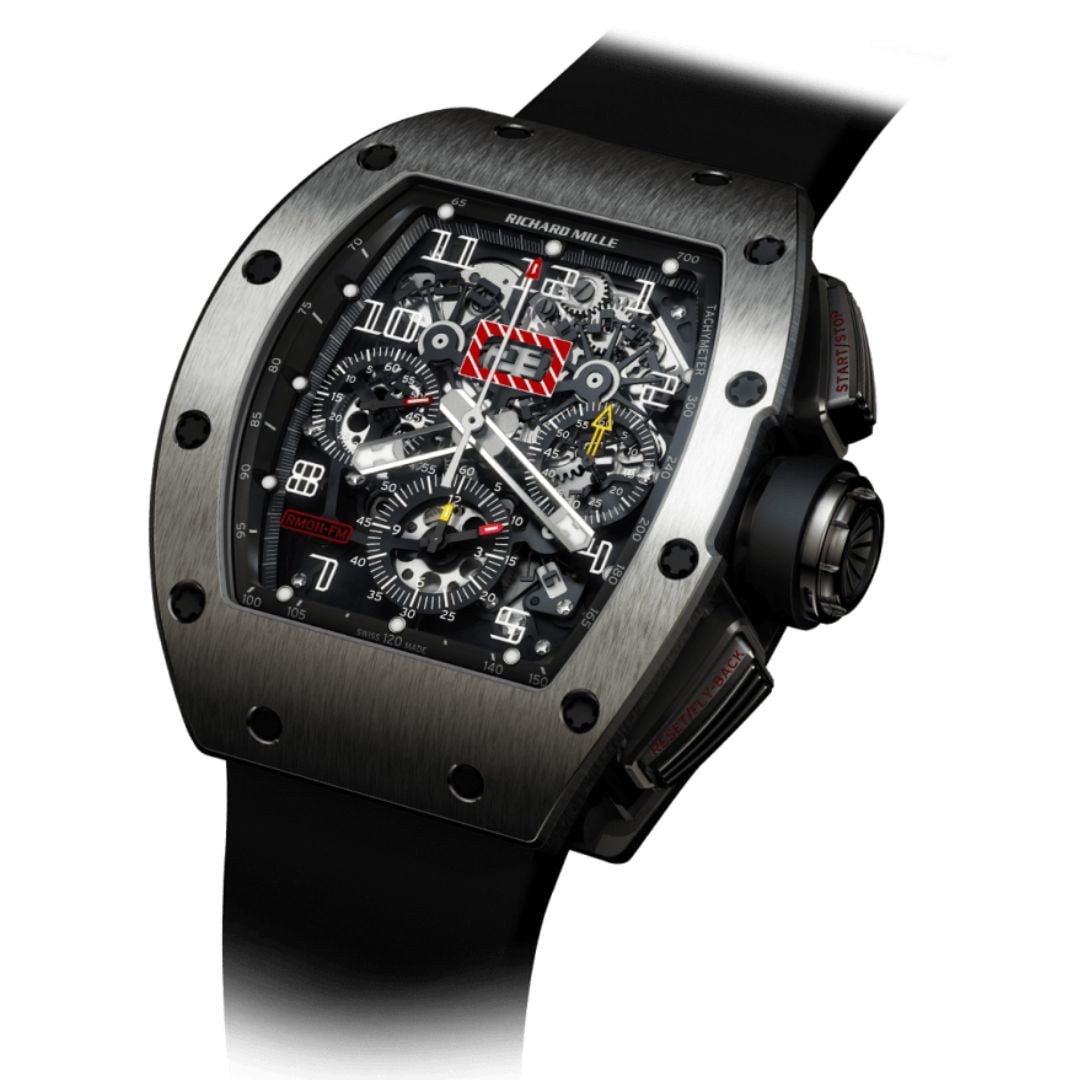 Richard Mille Swiss Clone – RM 011 FELIPE MASSA TITANIUM Replica