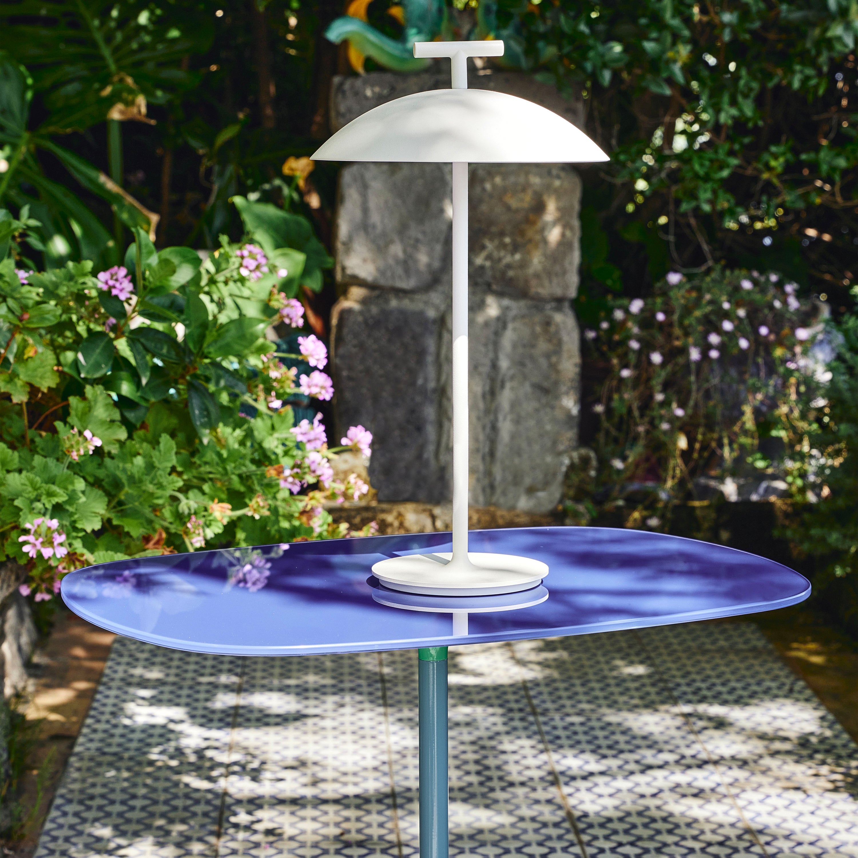 Kartell Mini Geen-A Oplaadbare Tafellamp - Wit