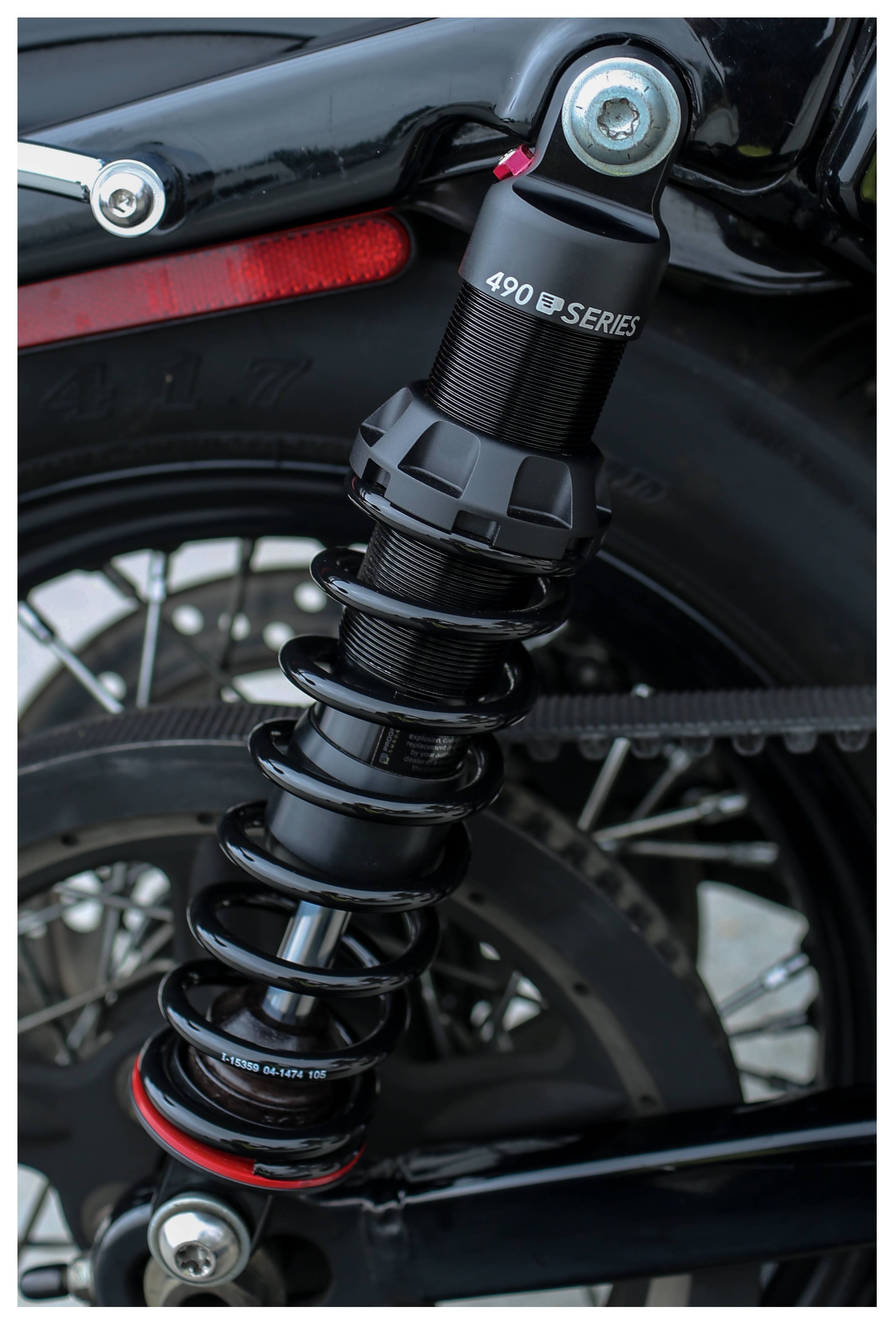 SportsBikeShop Progressive 490 Sport Shocks For Harley