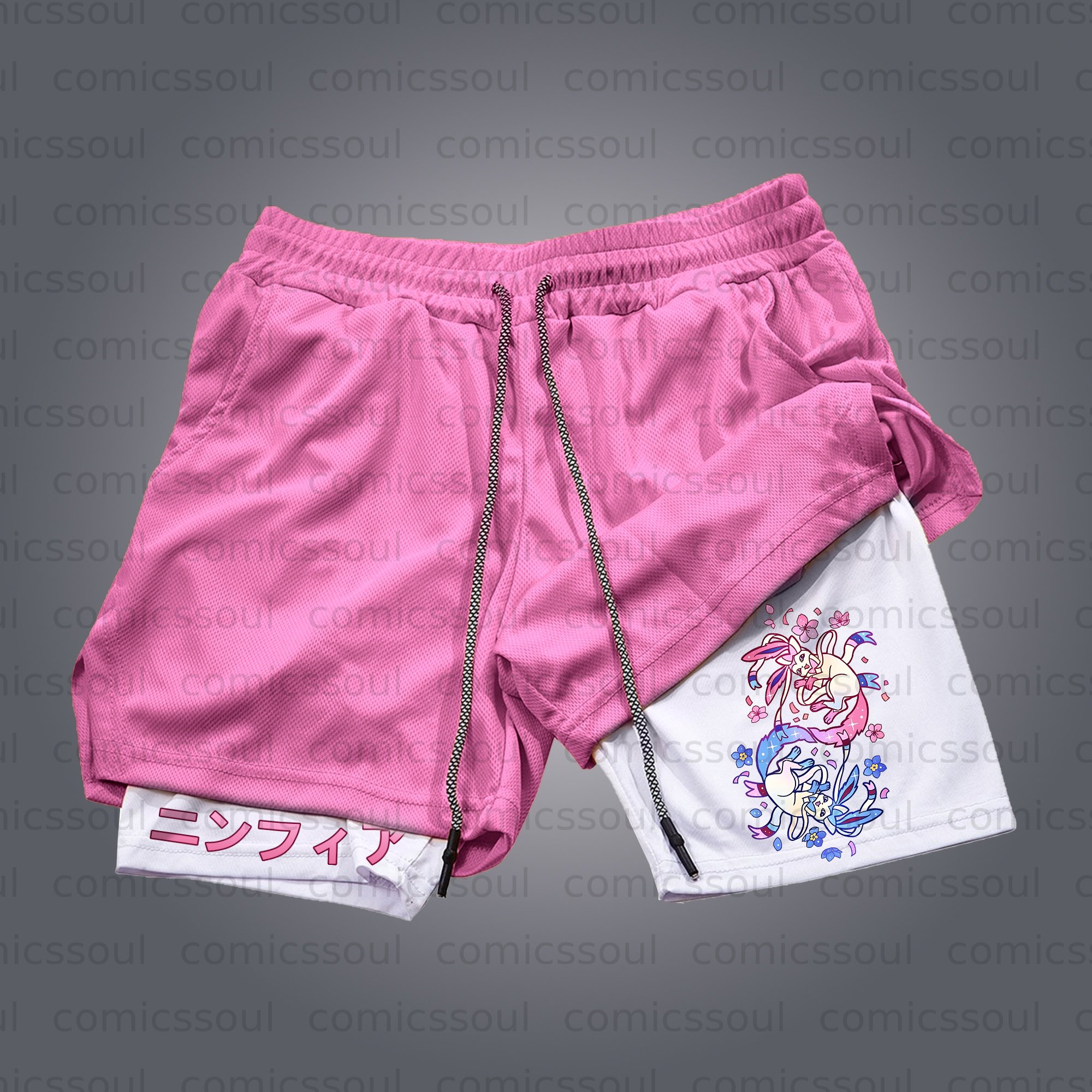 Unisex Casual Anime Streetwear Shorts