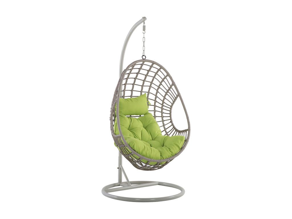 Silla colgante con soporte Nestleare Beige