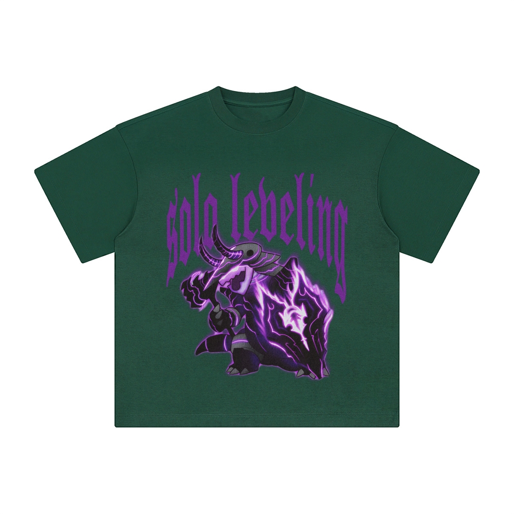 Unisex Anime Inspired Washed  Vintage T-Shirt