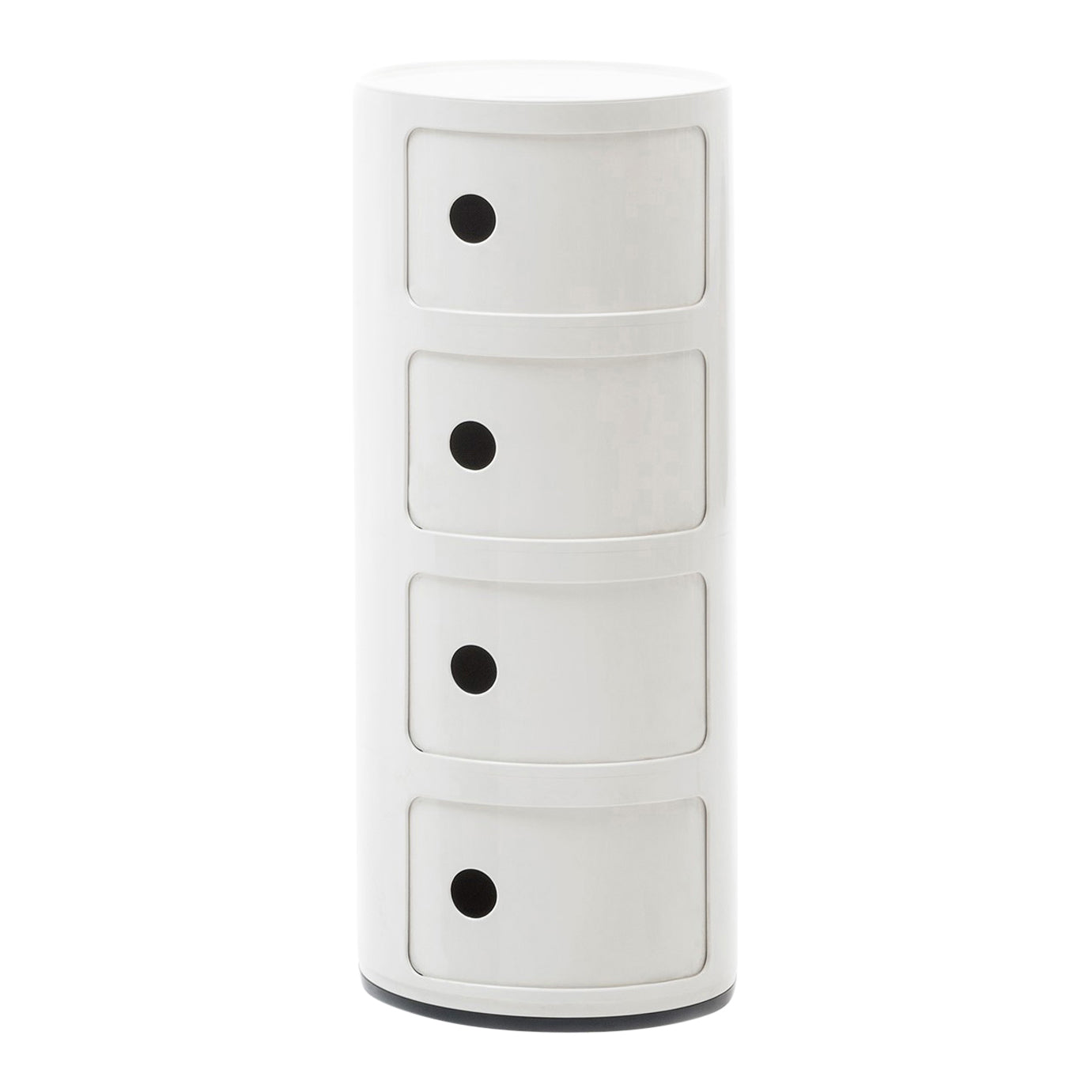 Kartell Componibili Kast Ø 32 cm - 4 Modules - Wit