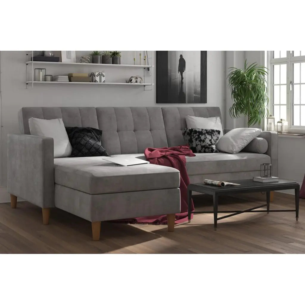 Kayden 84' Wide Reversible Sleeper Sofa & Chaise