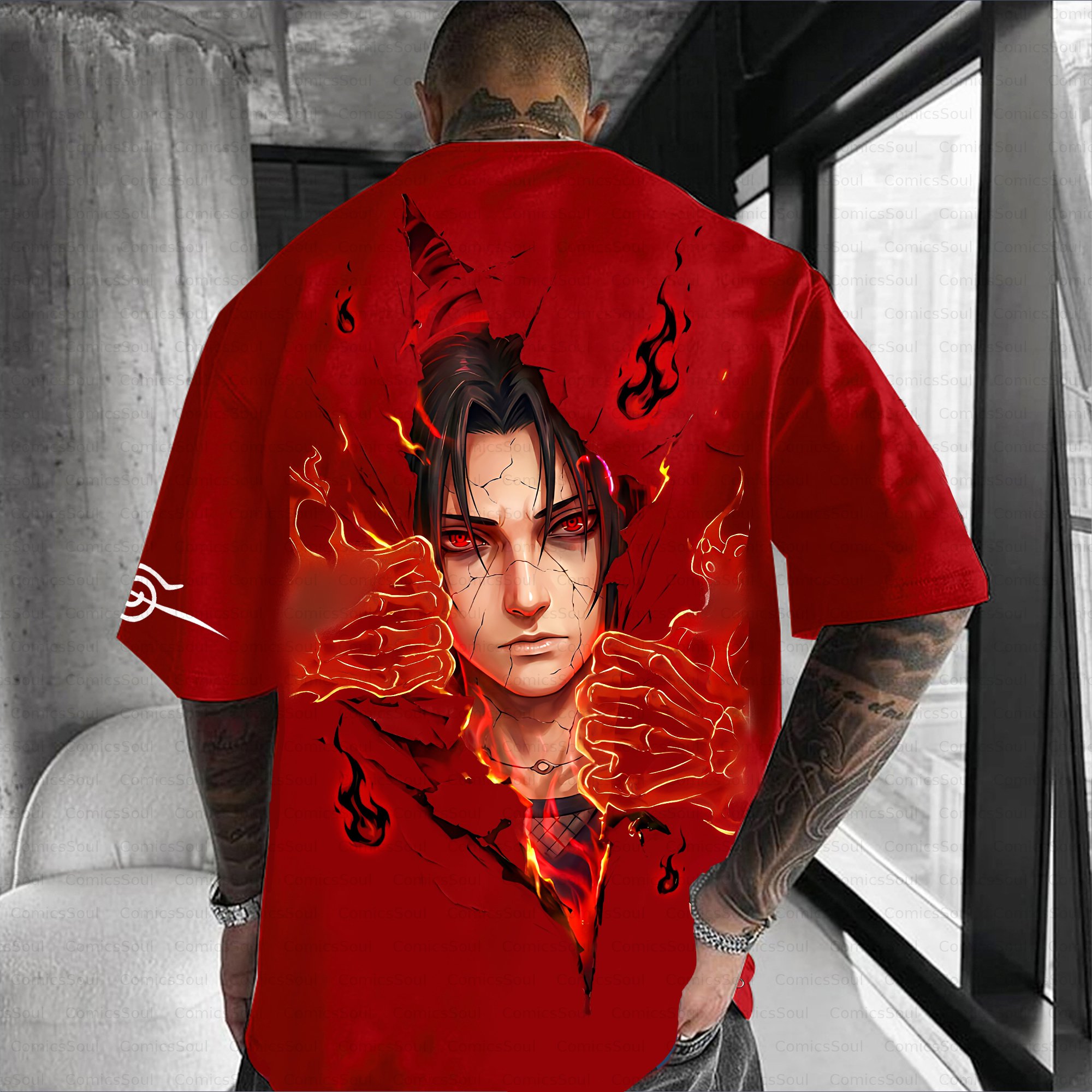 Unisex Anime Inspired Vintage T-Shirt