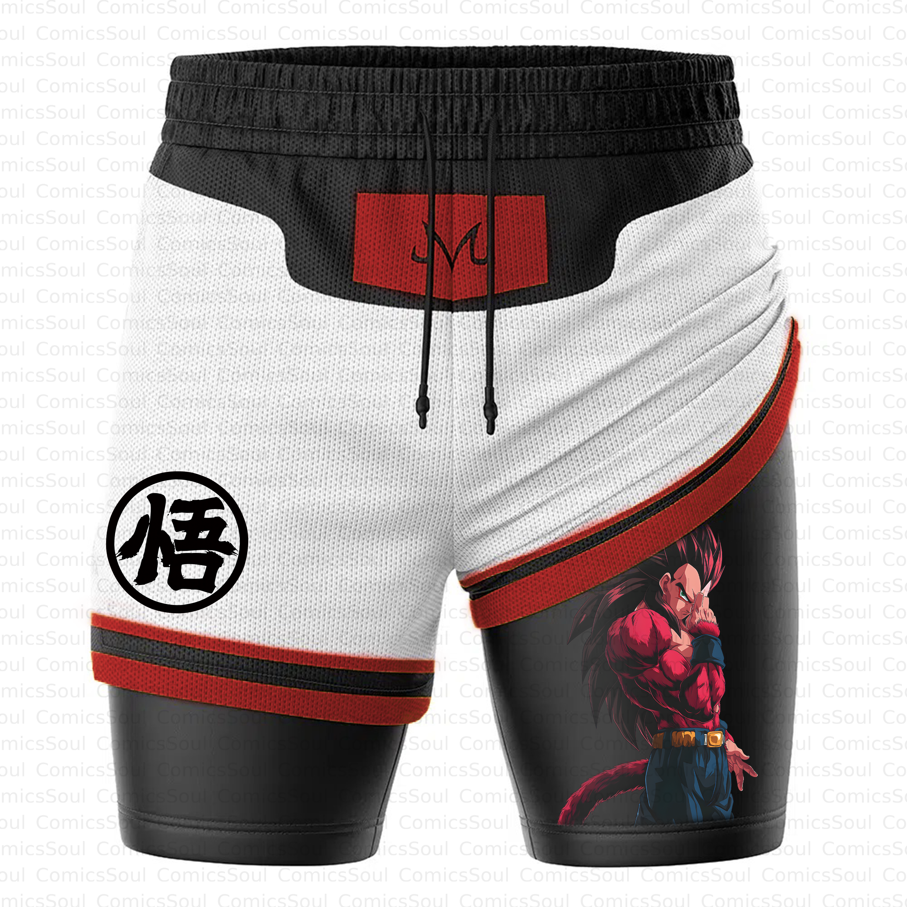 Unisex Casual Anime Style Shorts
