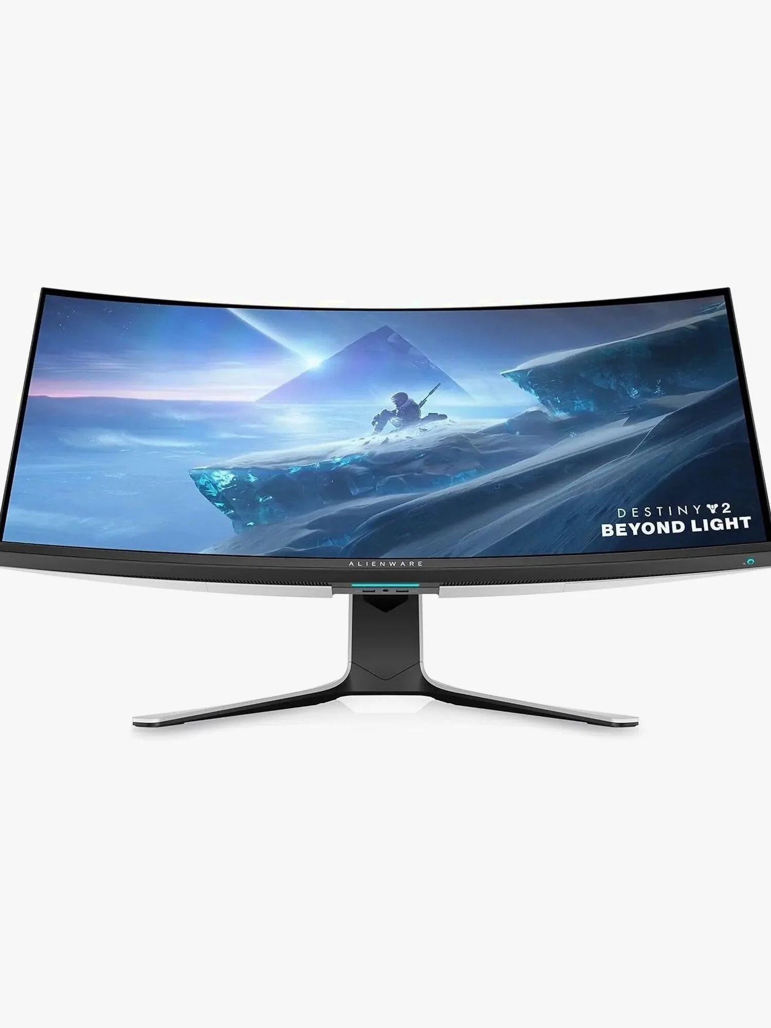 Alienware 38 Inch Ultrawide Curved Gaming Monitor, 144Hz, 3840 x 1600, IPS, White - AW3821DW - Image 4 Alienware 38 Inch Ultrawide Curved Gaming Monitor, 144Hz, 3840 x 1600, IPS, White - AW3821DW - Image 4