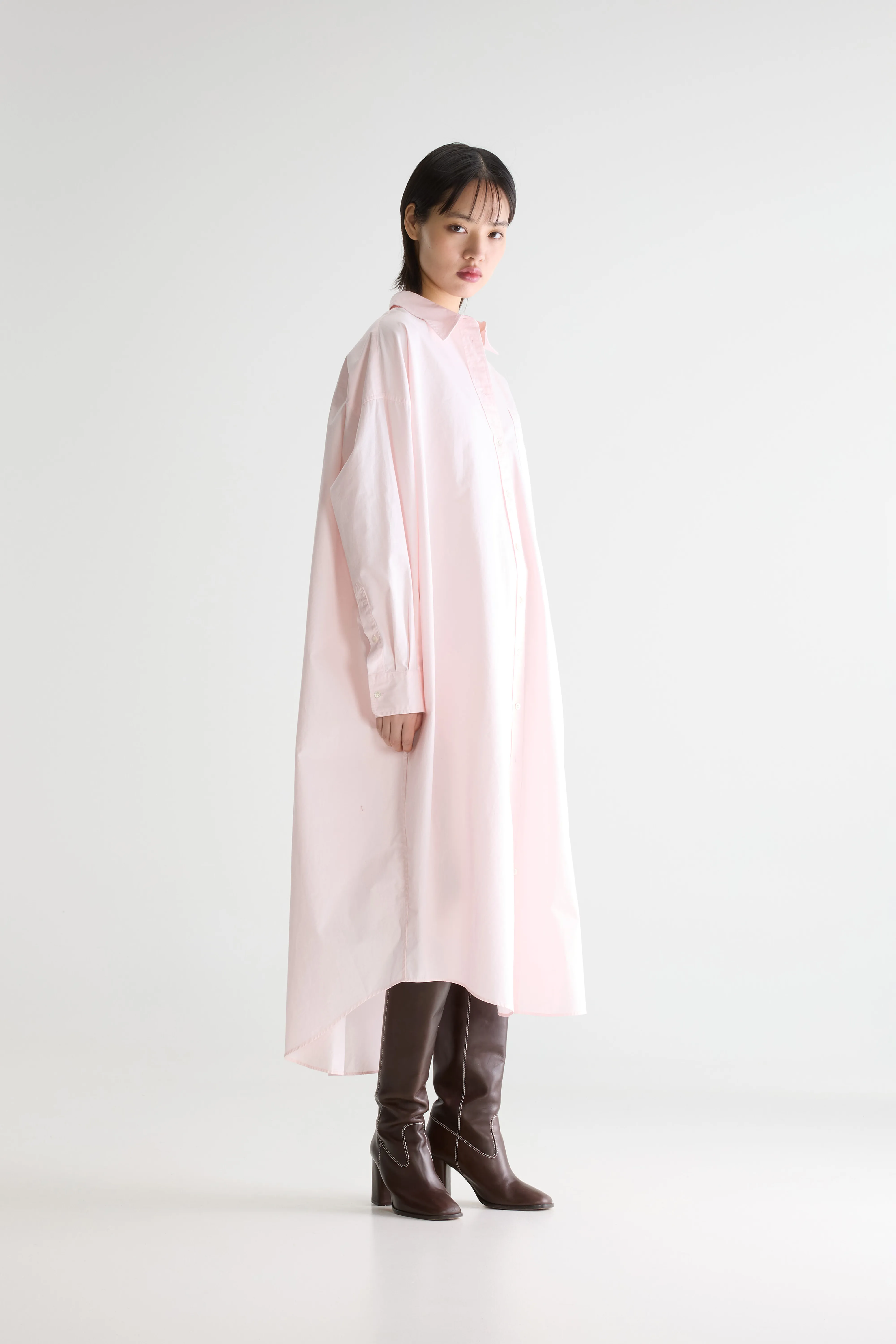 Bellerose Ginnie long shirt dress (261 / W / DUSK)