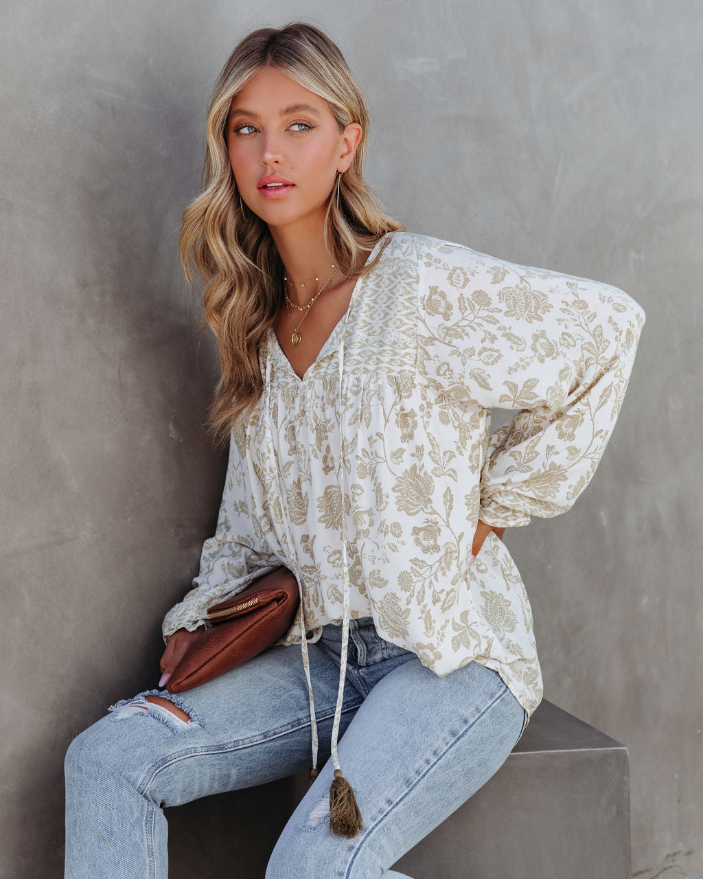Gypsy Soul Floral Babydoll Top - SALE - Se7enfashion