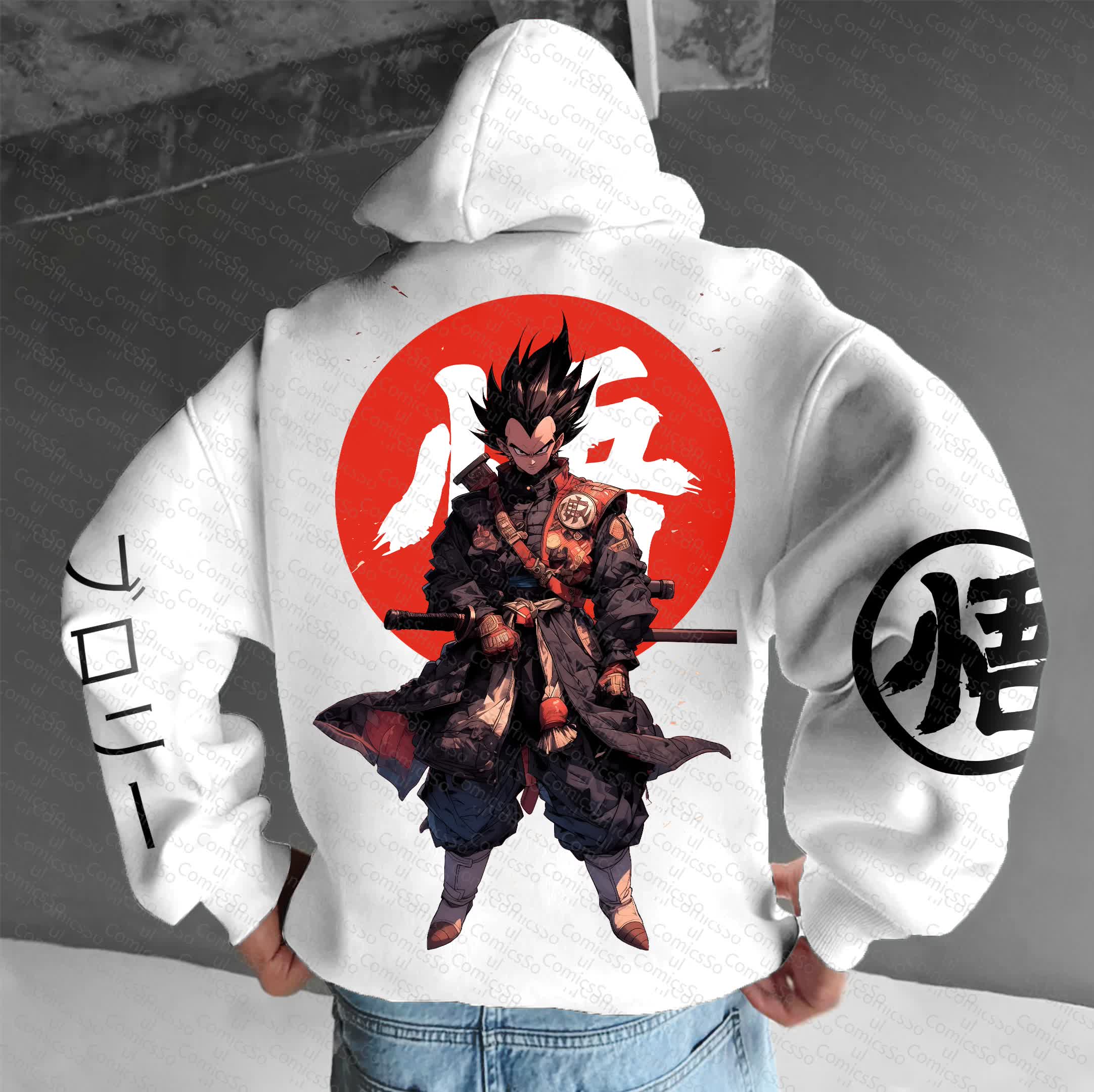 Unisex “Comicssoul” Anime Graphic Streetwear Vintage Hoodie