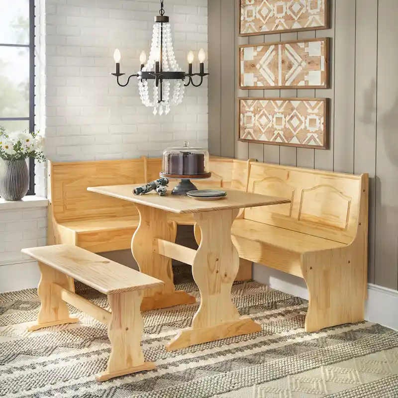 Simple Living Knox Nook 3-piece Dining Set