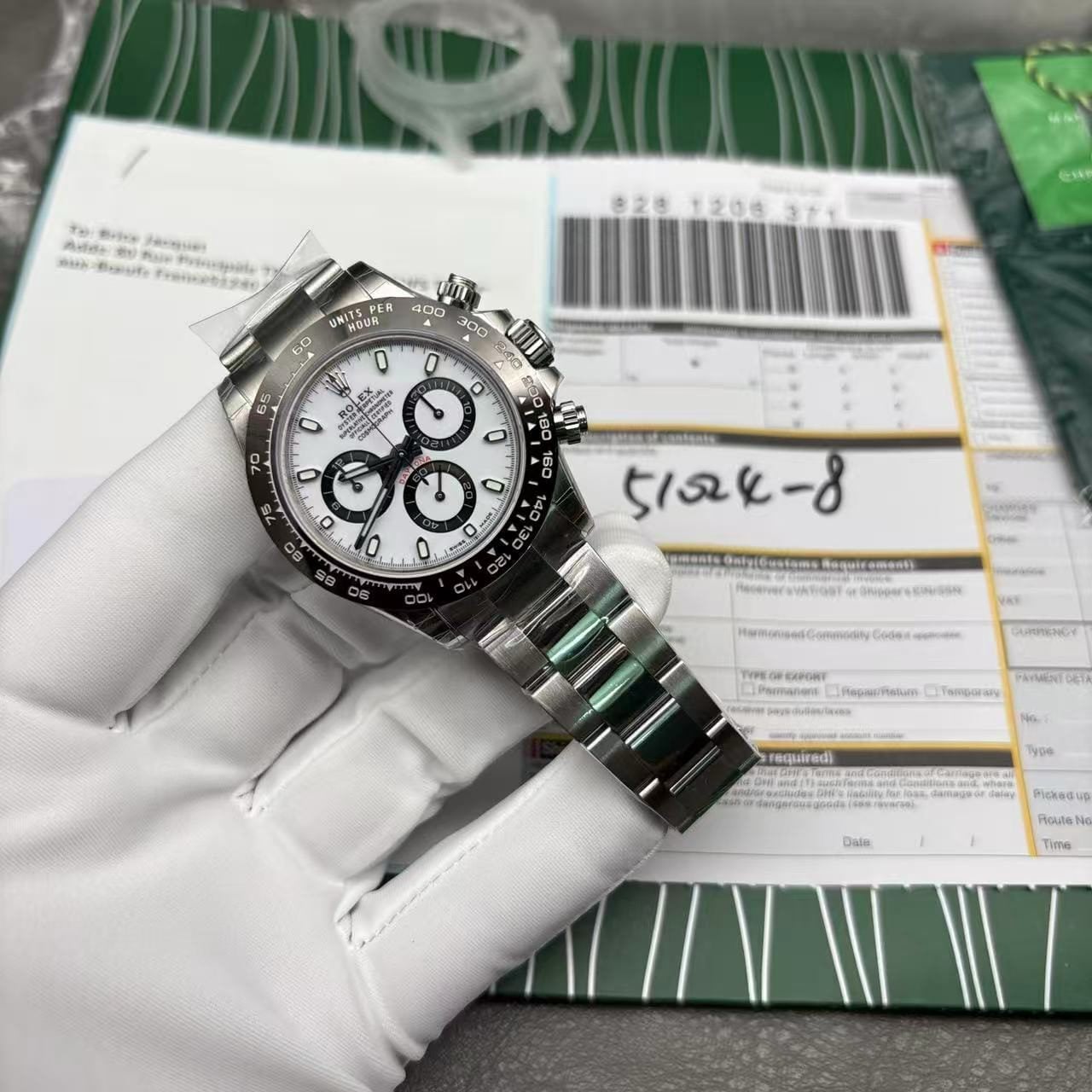 Rolex Daytona Panda Replica Copy 116500LN Black Bezel