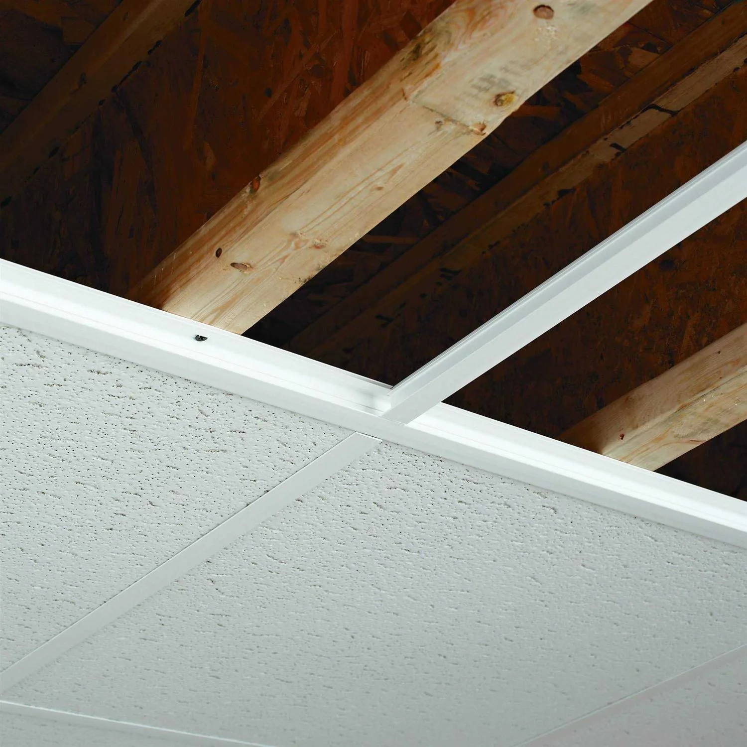 CeilingMAX Surface Mount Ceiling Grid Kit - 100 Sq. Ft. CeilingMAX Surface Mount Ceiling Grid Kit - 100 Sq. Ft.
