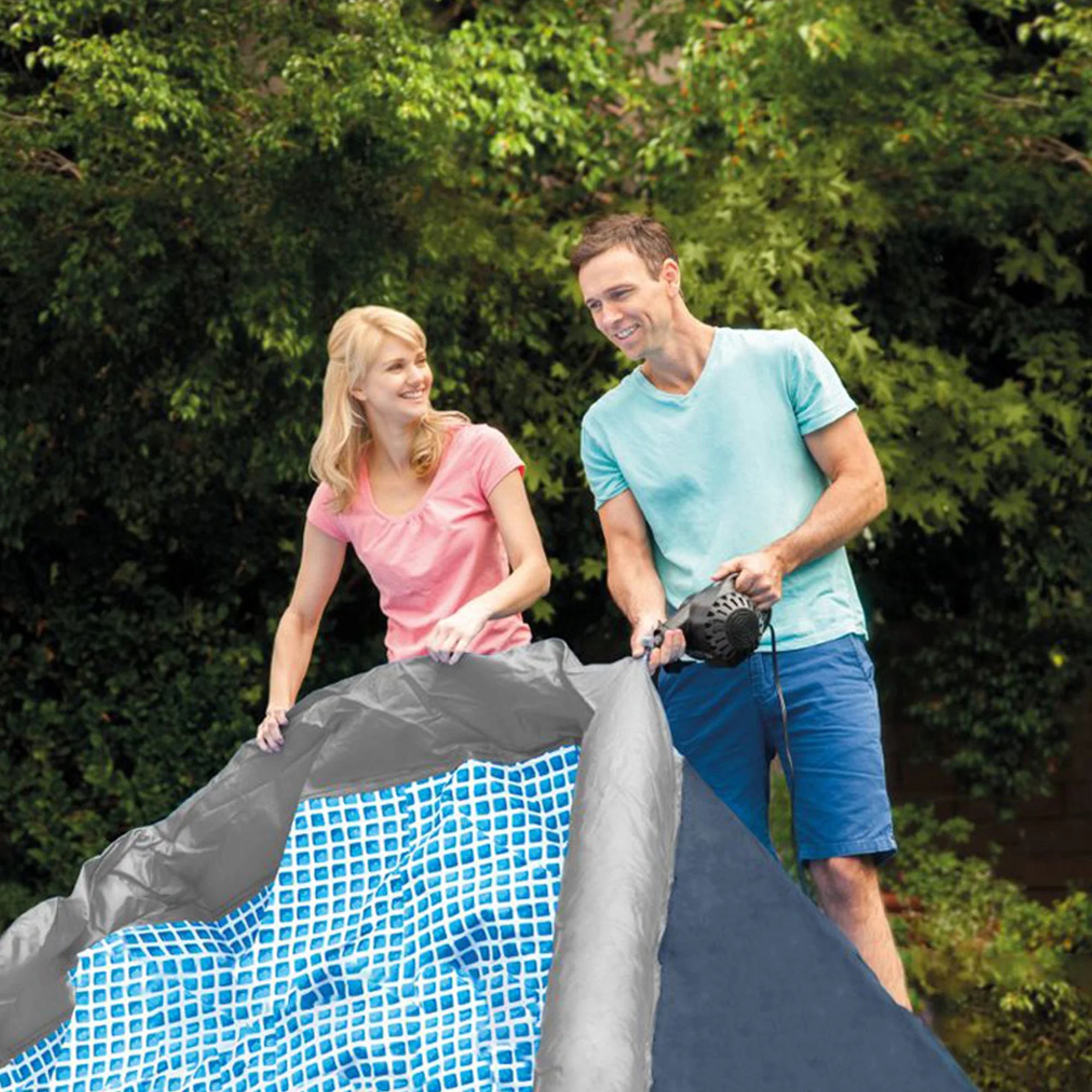 INTEX Easy Set 15ft x 42in Inflatable Pool Set - Filter Pump & Accessories - Image 8