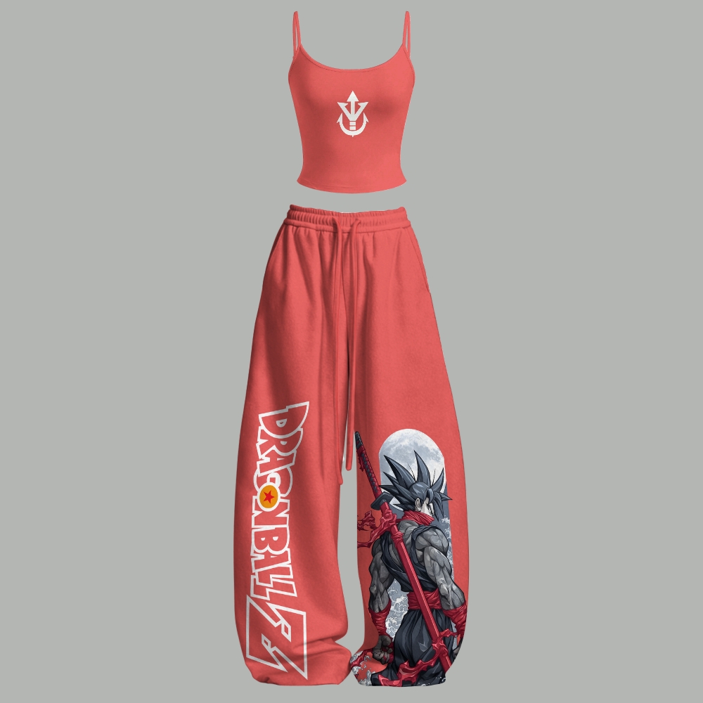 DRAGON BALL Top & Elasticated Trousers Two-Piece Set