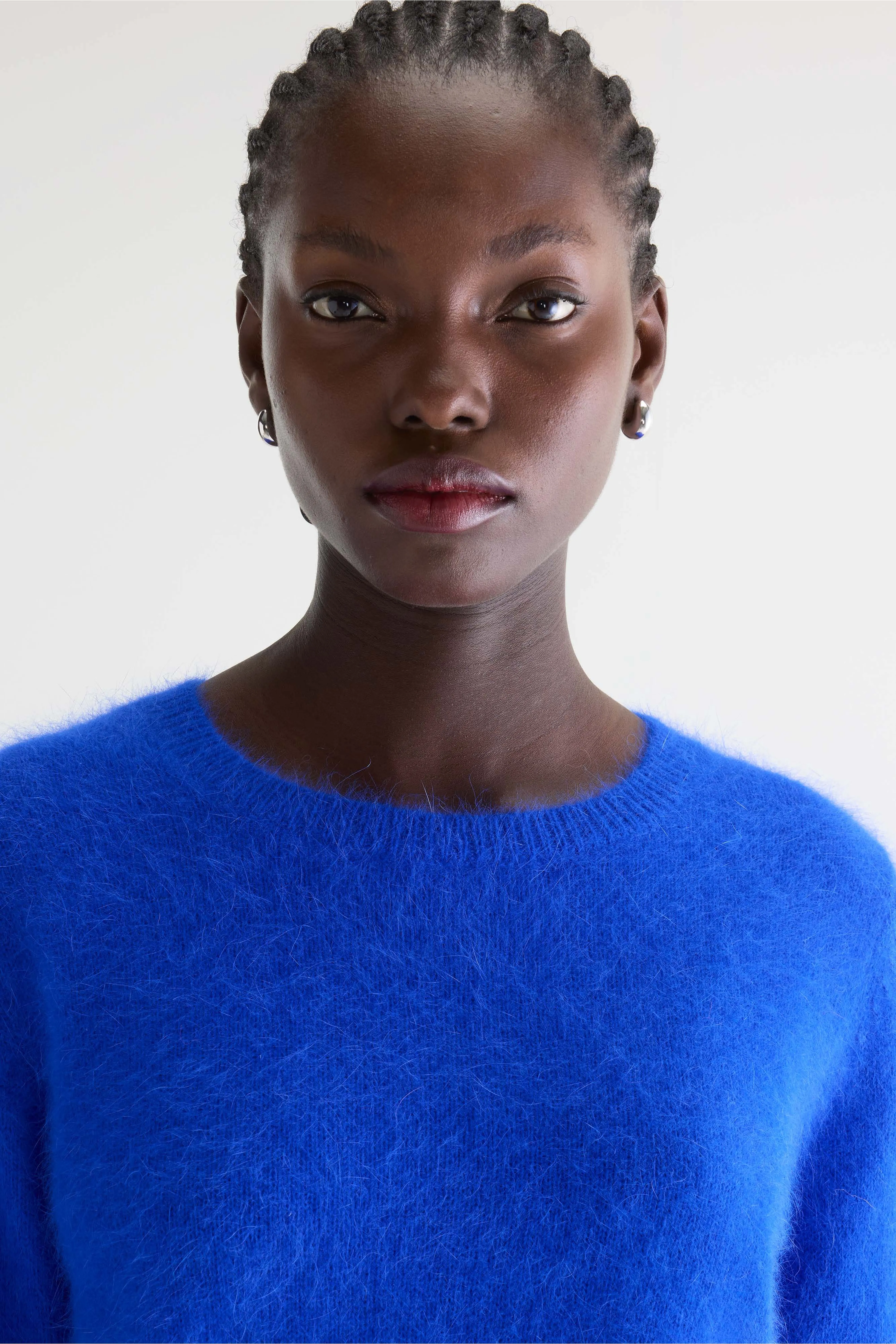 Bellerose Datti angora-blend lazuli blue sweater (252 / W / LAZULI)