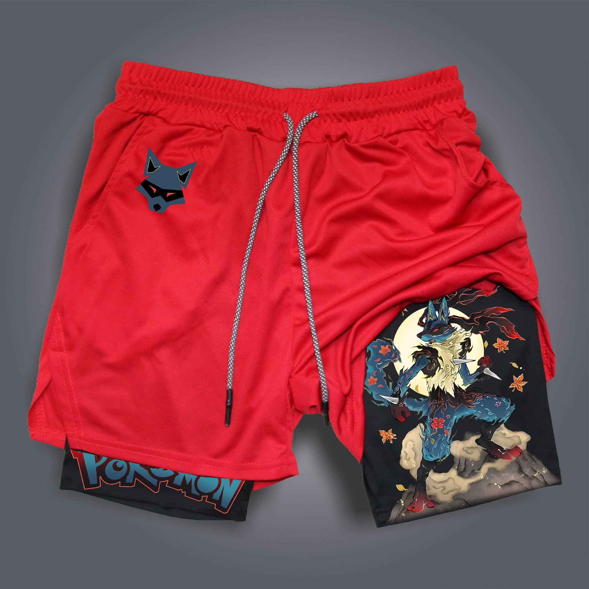 Unisex  “Comicssoul” Casual Anime Streetwear Shorts