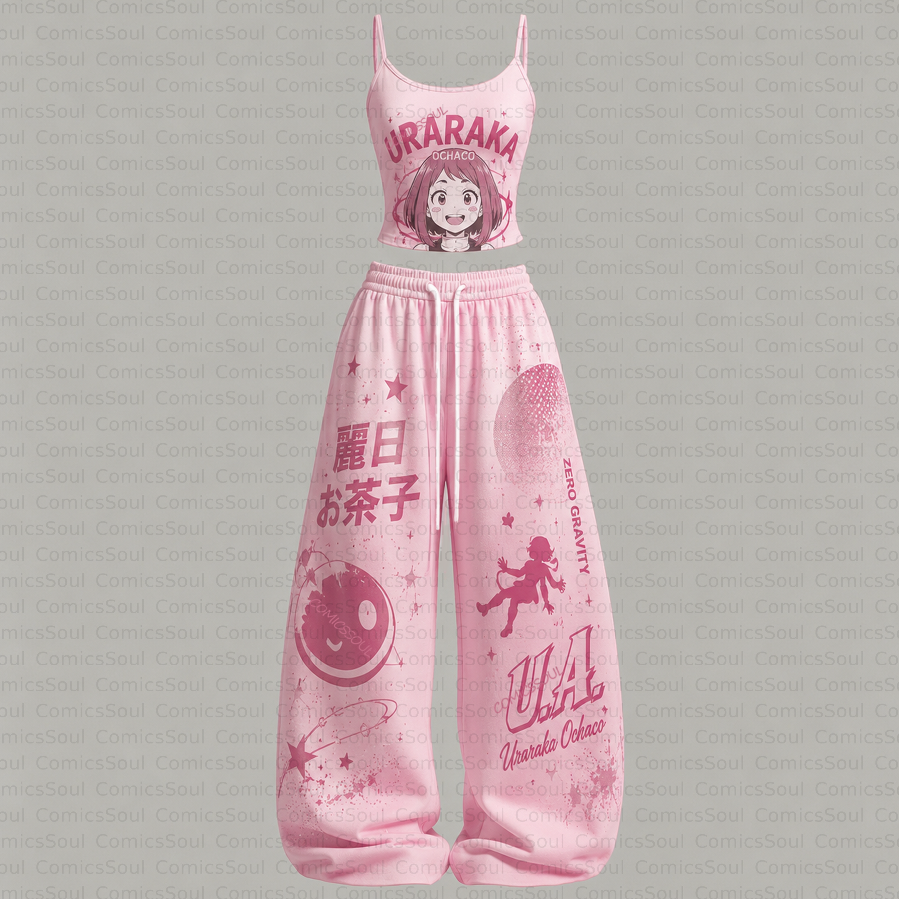 My Hero Academia Top & Elasticated Trousers Two-Piece Set