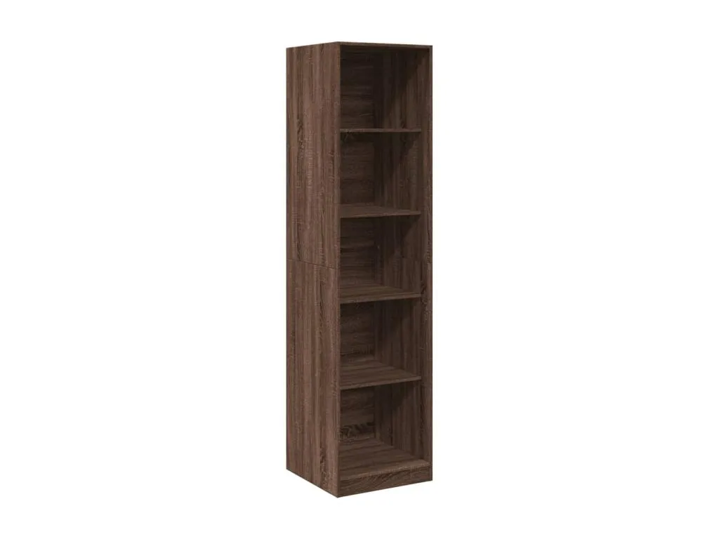 Armario en madera de ingeniería color marrón de 50x50x200 cm WL0677707