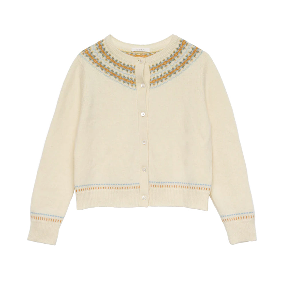 Dôen - Cardigan Olympe - Jaune