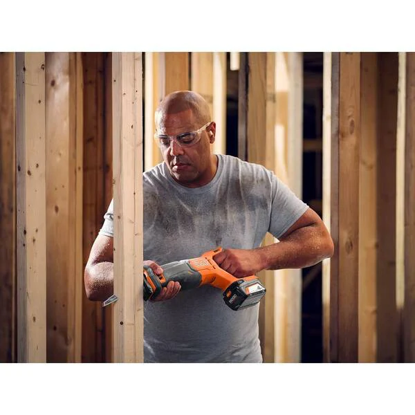 18V Cordless 8-Tool Combo Kit with (3) Batteries, Charger, and Bag with 18V High Torque Impact Wrench - Image 5