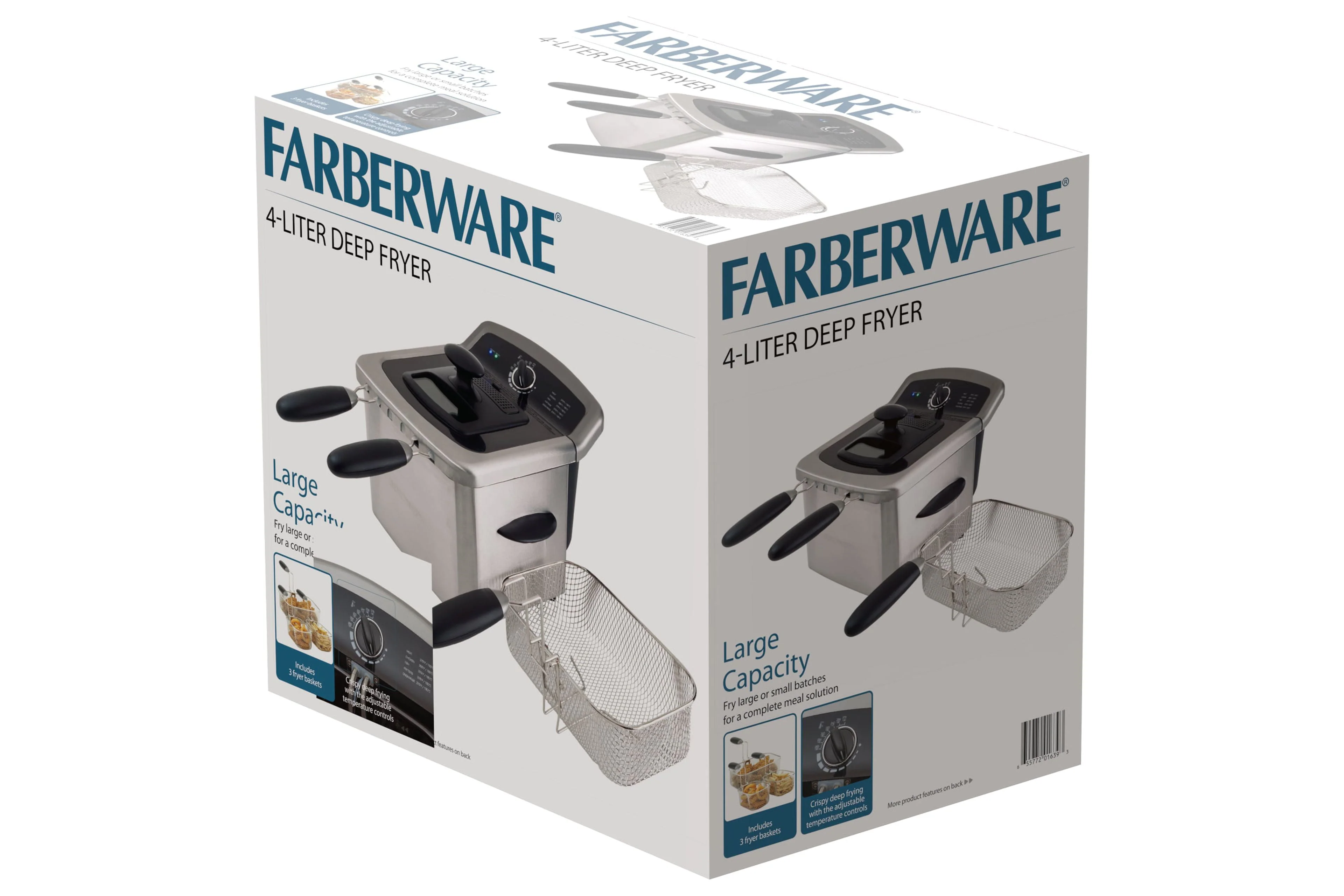 Farberware 4L Deep Fryer, Stainless Steel, Electric, New, Model 201639 - Image 11