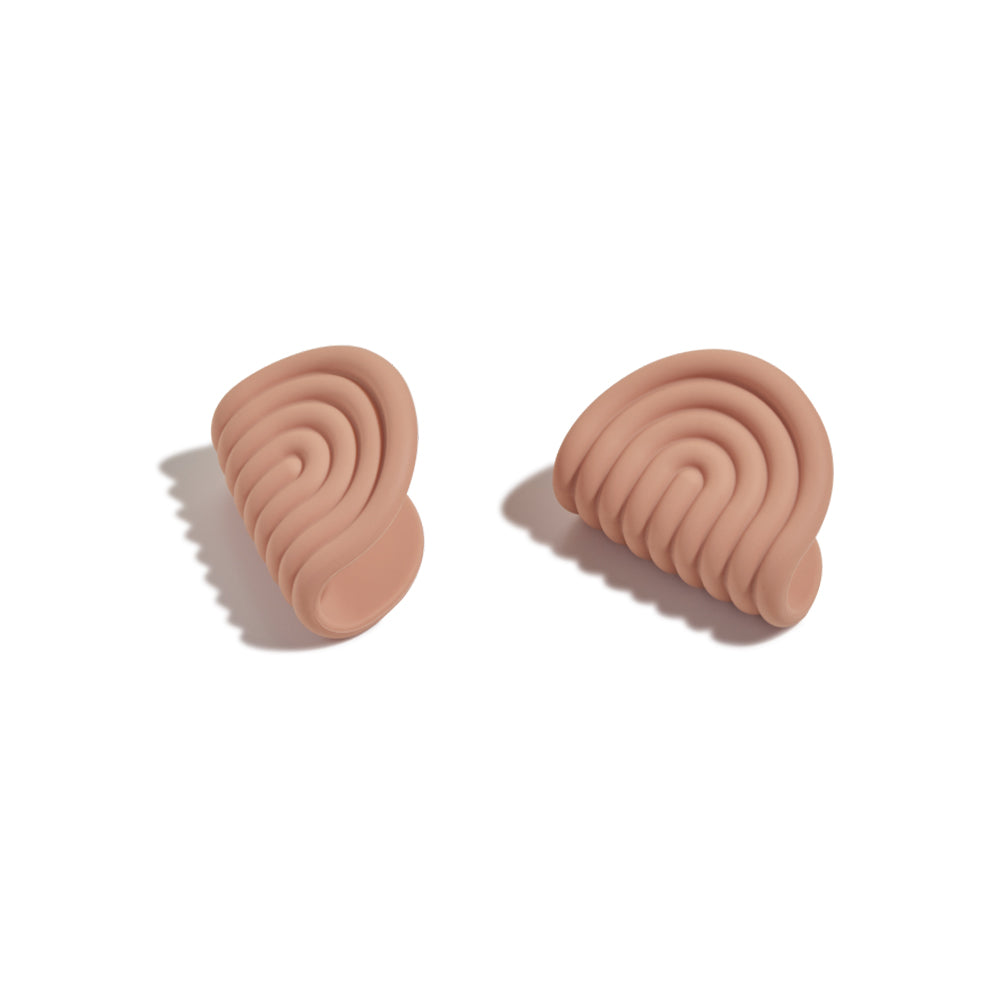 Maniques en silicone - Terre cuite