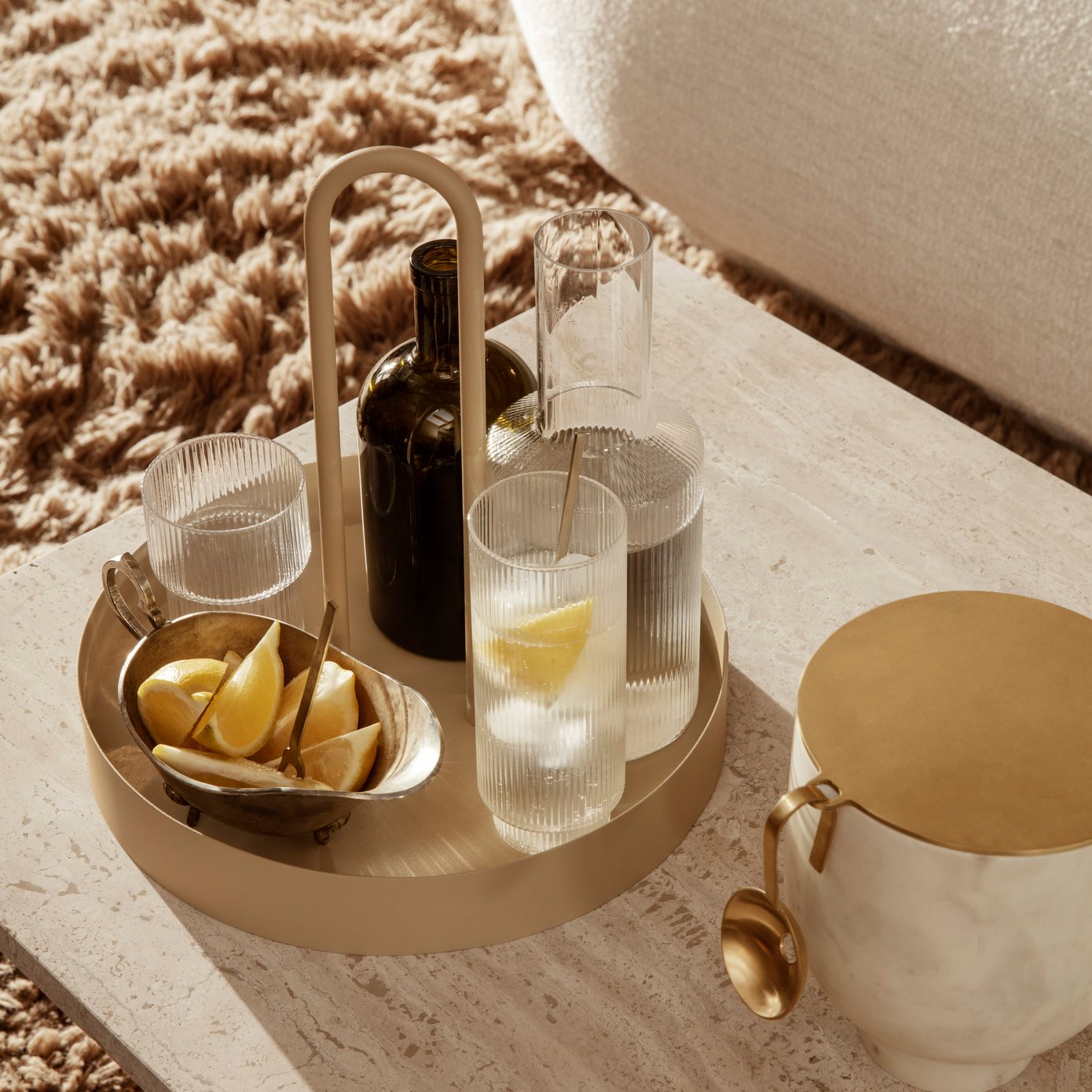 Ferm Living Dienblad Cashmere